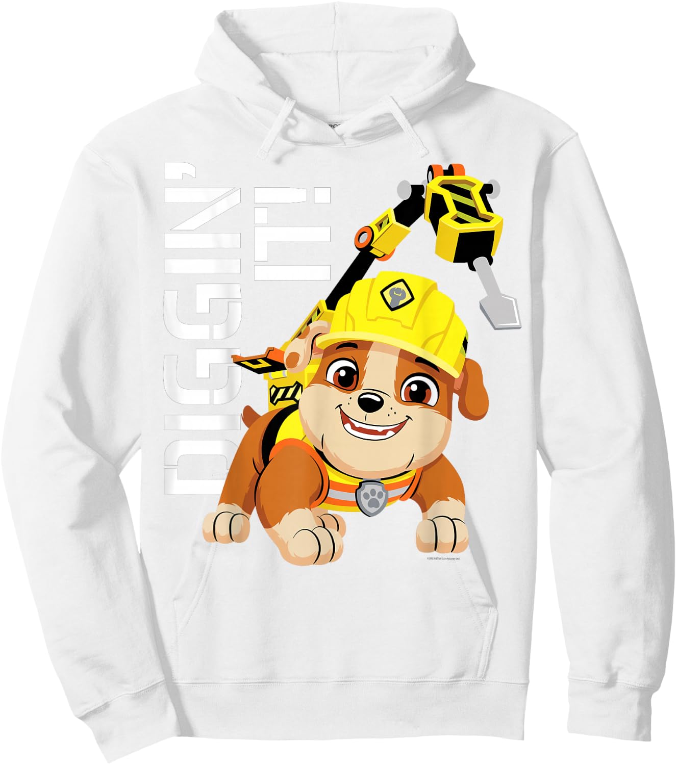 Rubble & Crew Graphic Top Apparel Fashion Hoodie - Hoodie | White