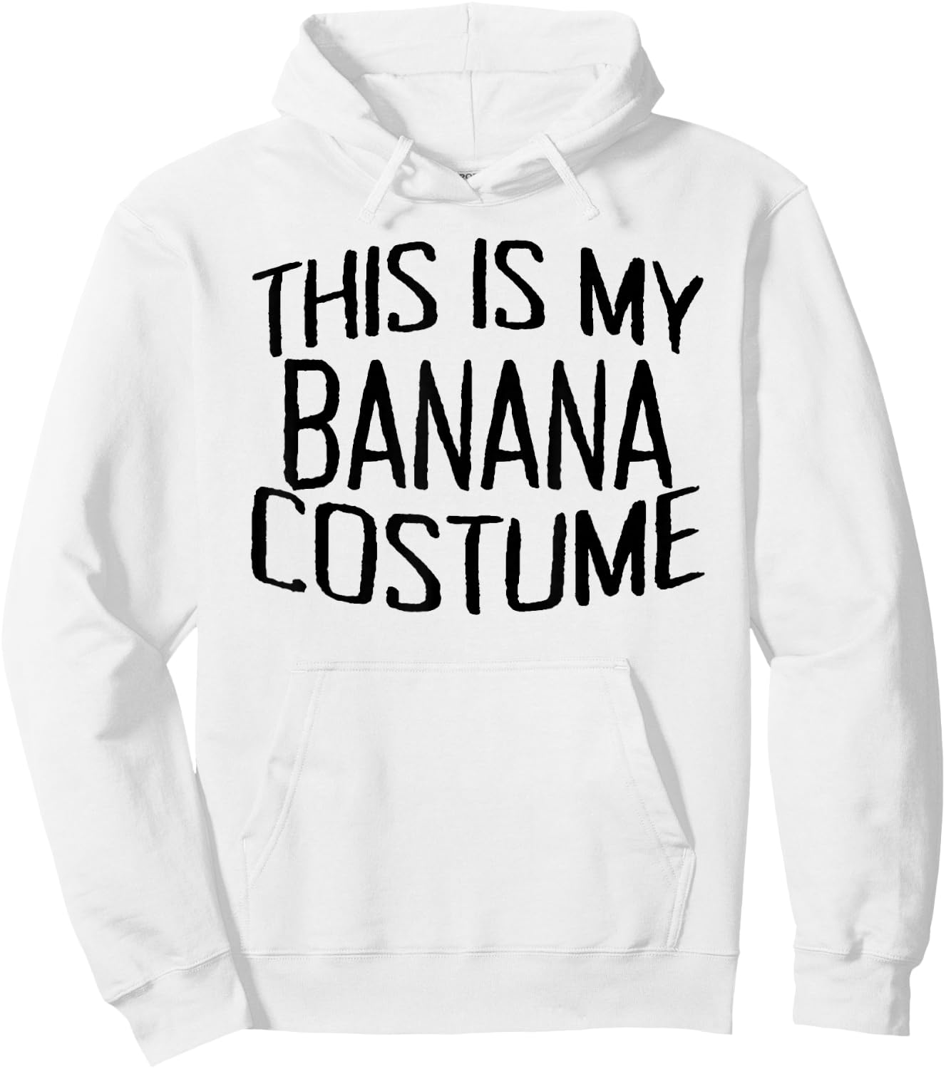 This Is My Banana Costume Halloween Party Banana Saying Hoodie - Hoodie | White