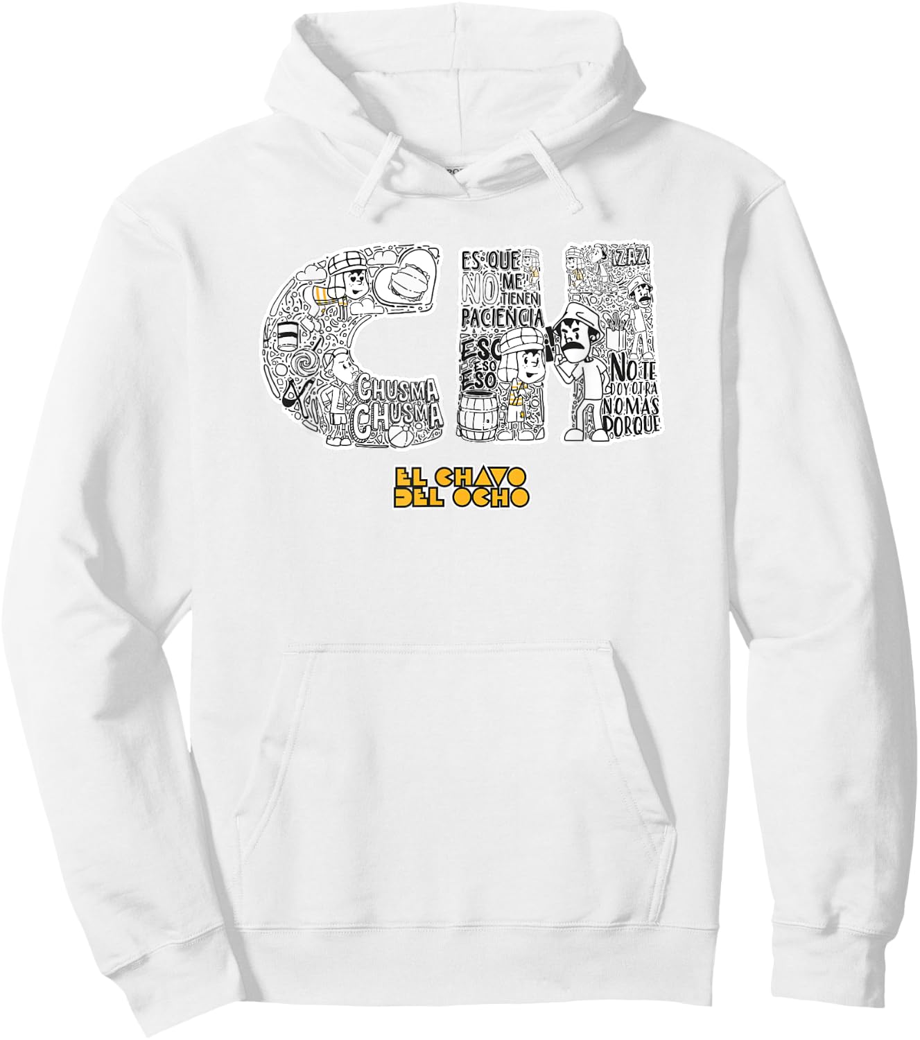 El Chavo - Colorful Desings for Kids, Teen, Women & Men Hoodie - Hoodie | White