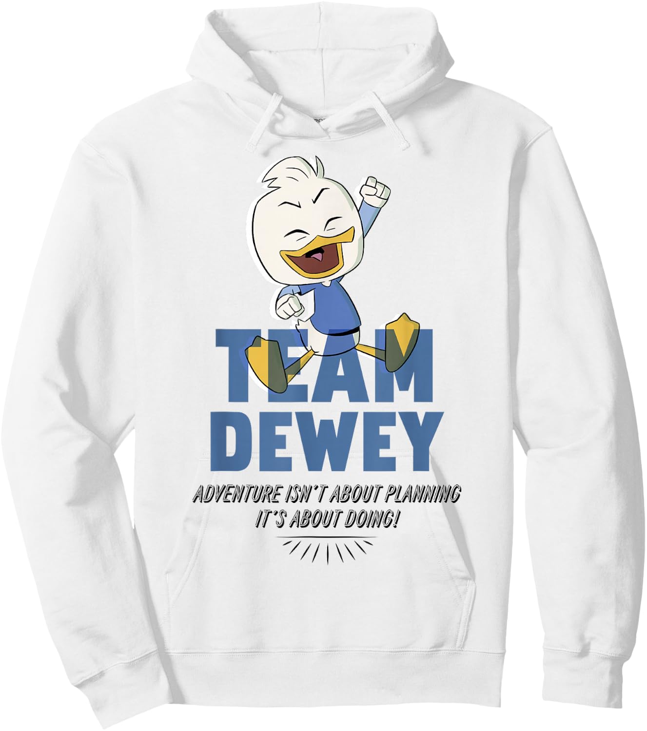Disney DuckTales Team Dewey Adventure Is About Doing Hoodie - Hoodie | White