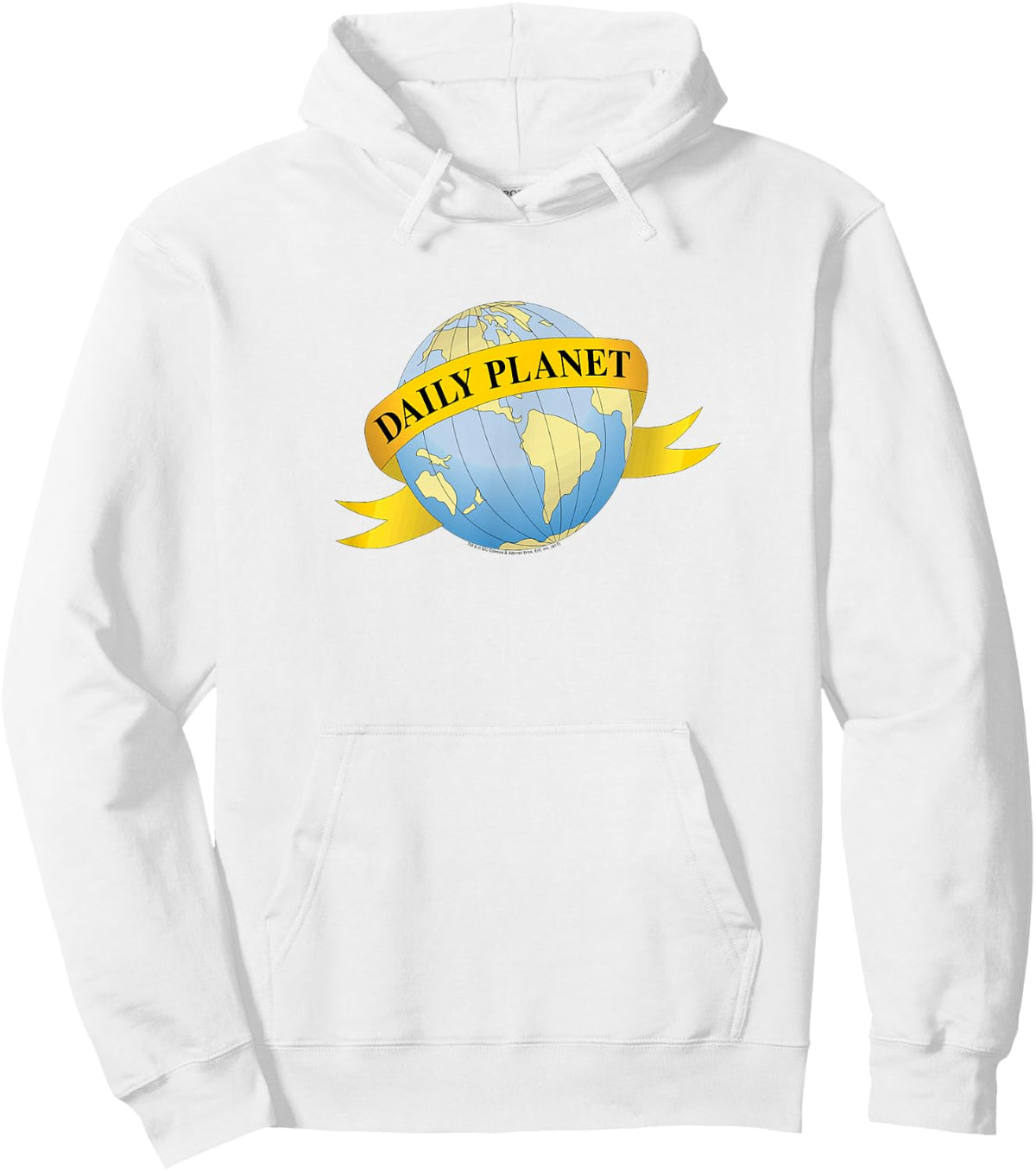 Smallville Daily Planet Logo Hoodie - Hoodie | White