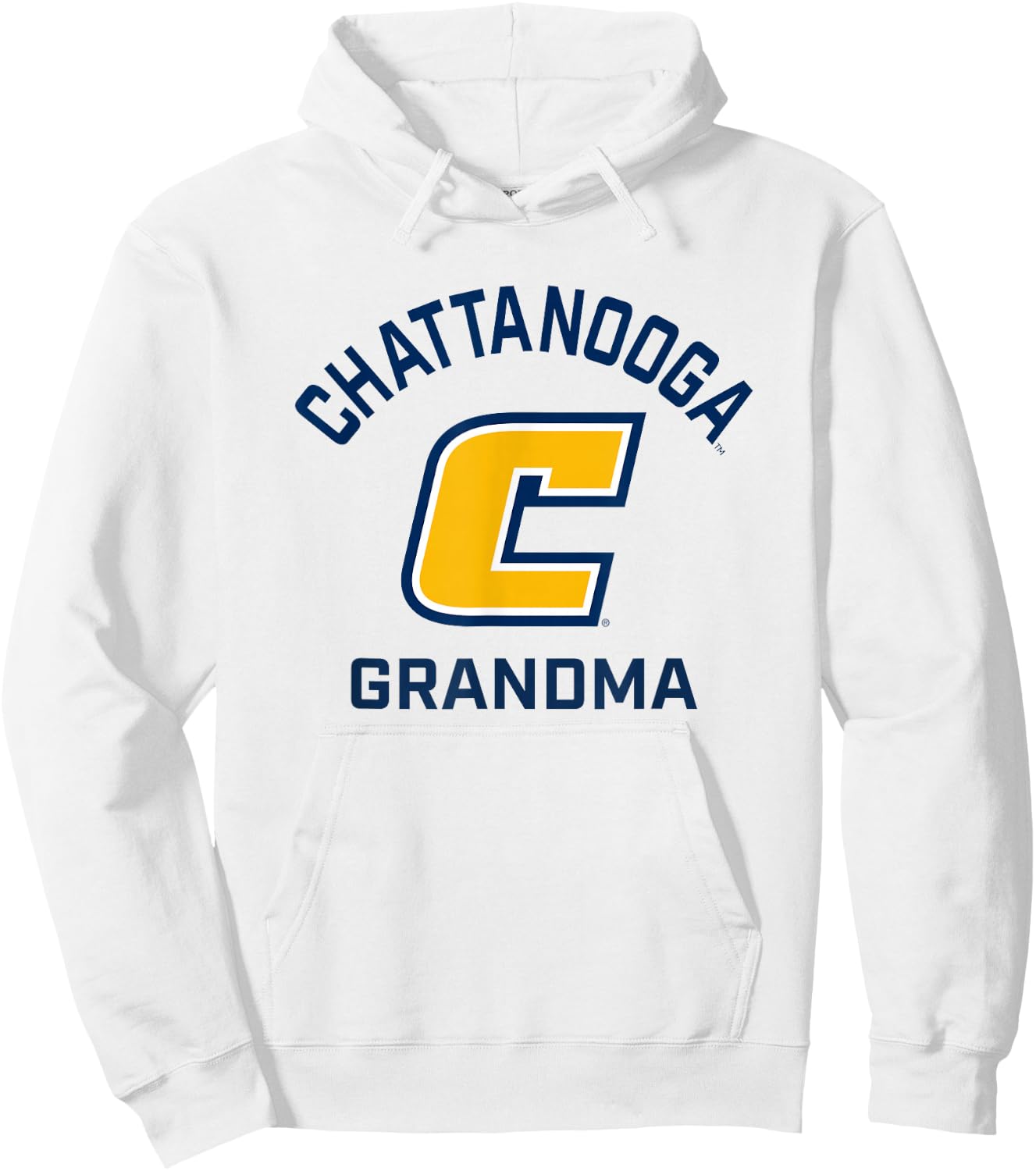 UT Chattanooga UTC Mockingbirds Arched Grandma Hoodie - Hoodie | White