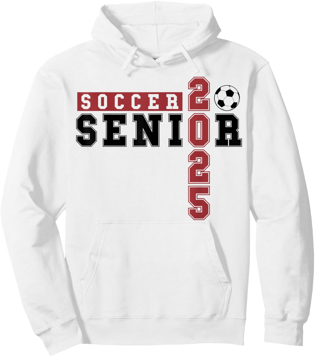 Soccer Senior Night Soccer Senior 2025 Graduation 32 Hoodie - Hoodie | White
