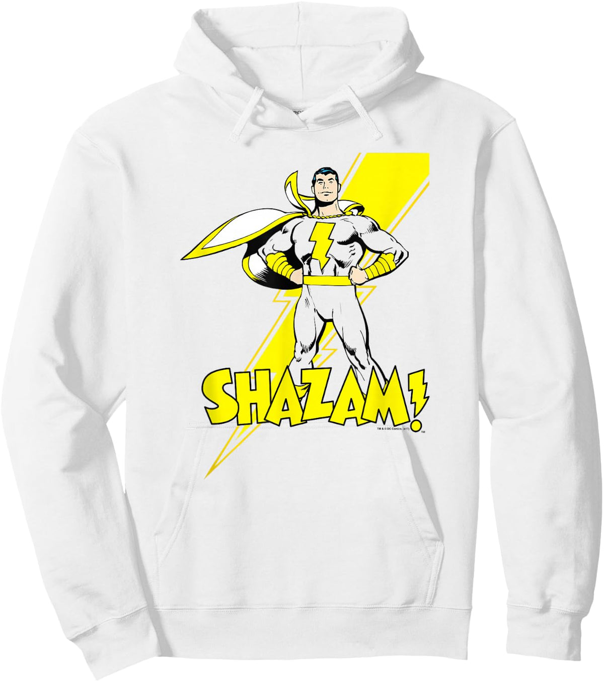 Shazam! Lightning Bolt Hoodie - Hoodie | White