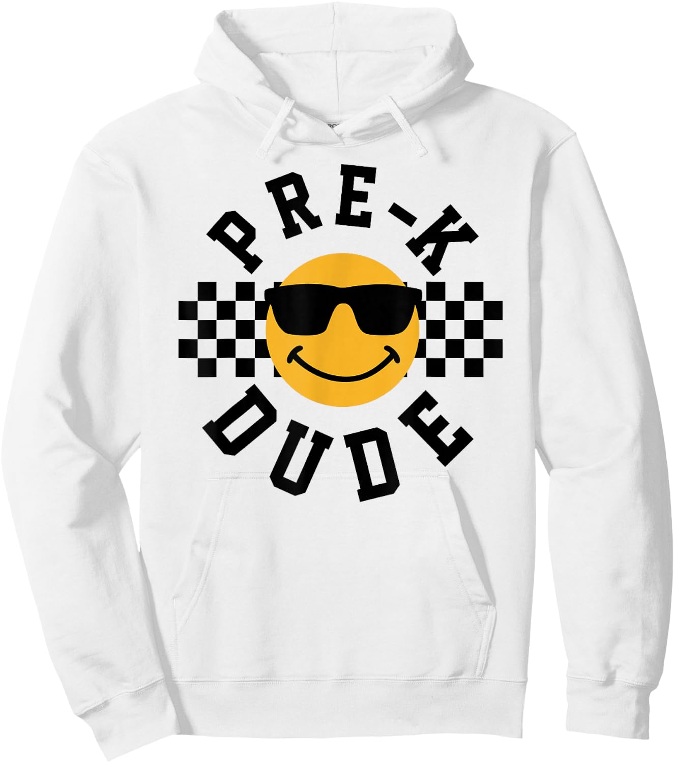 Preschool Dude Back To School Pre-K Students Kids Hoodie - Hoodie | White