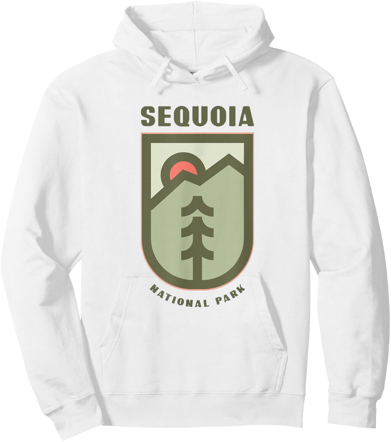 Family Vacation Gift - Sequoia National Park Hoodie - Hoodie | White