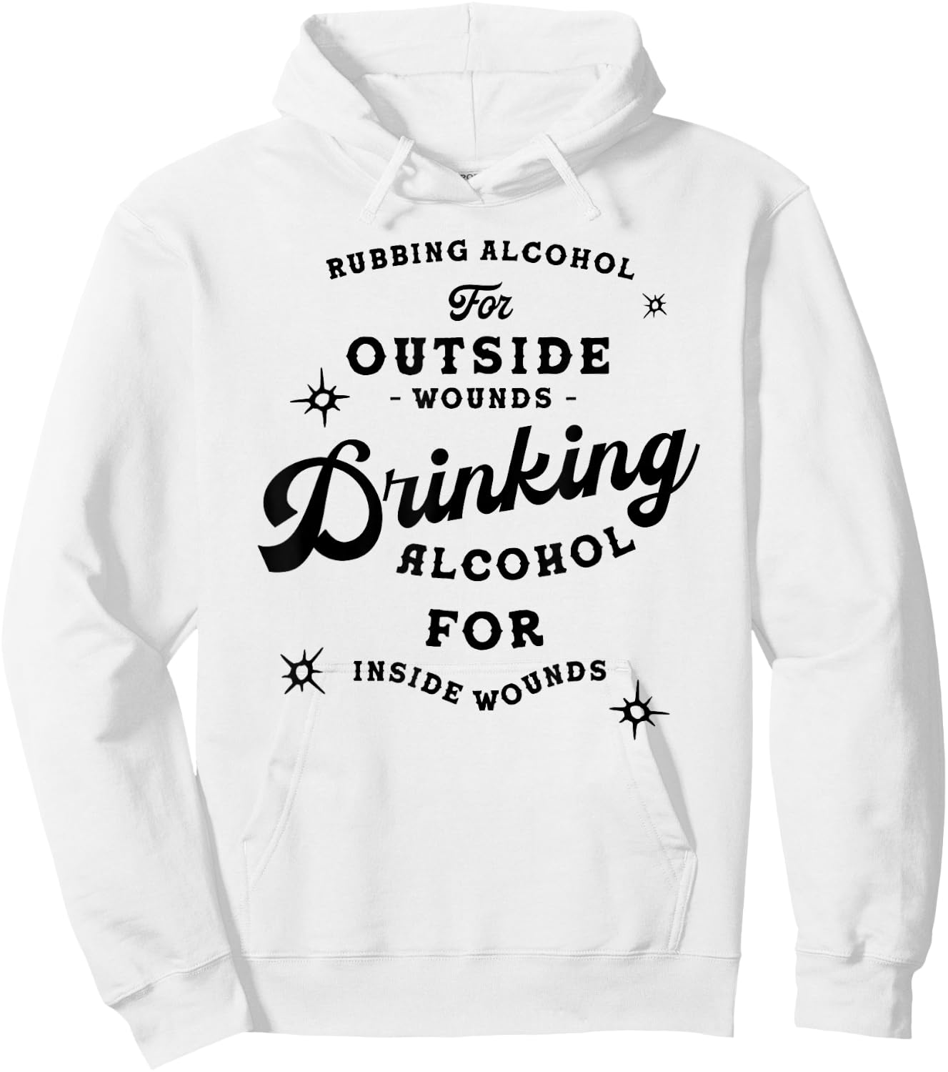 Funny Nick Miller Quote Shirt: Alcohol Saying New Girl Gift Hoodie - Hoodie | White