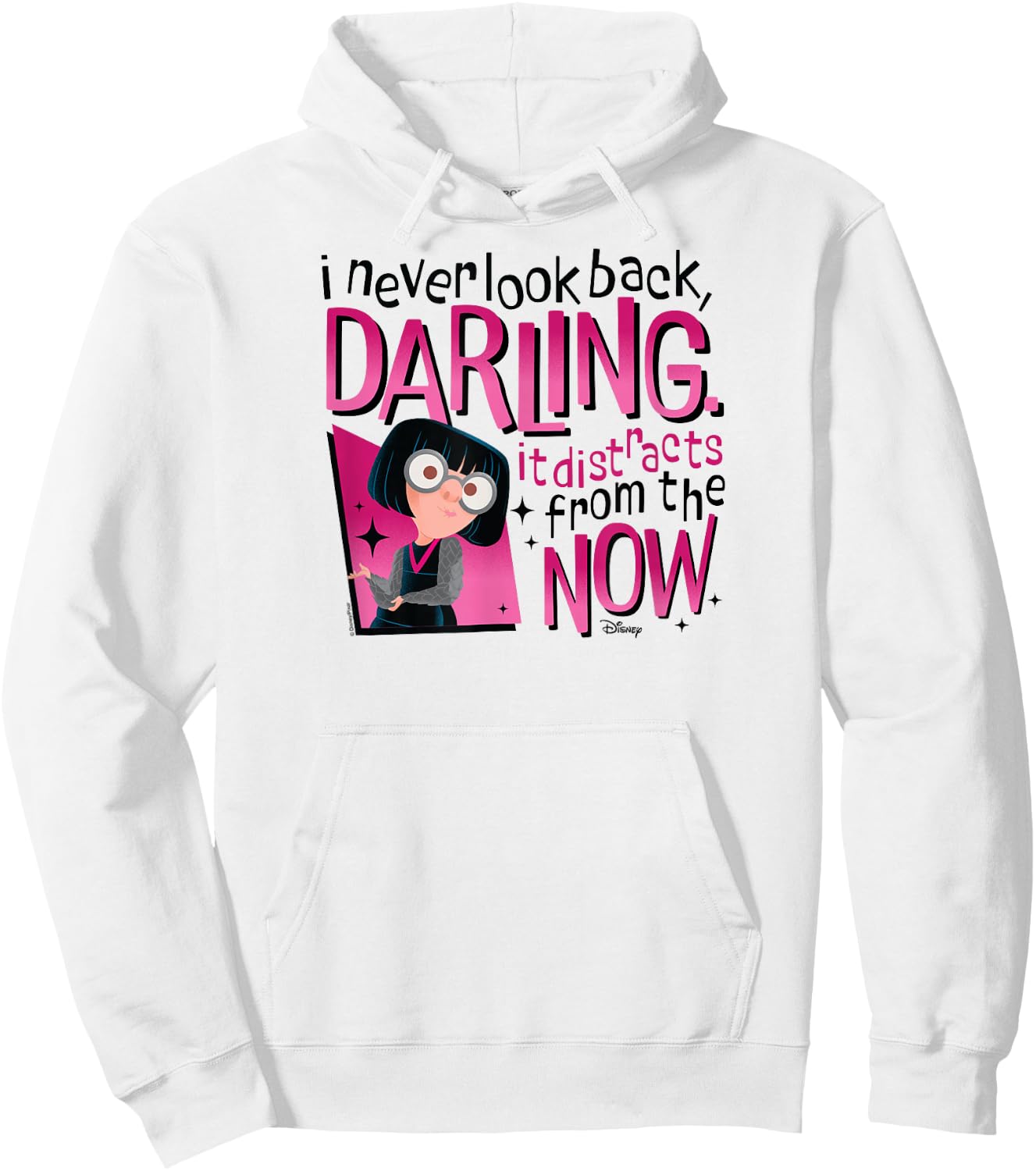 The Incredibles, The Incredibles 2 - Edna Never Look Back Hoodie - Hoodie | White