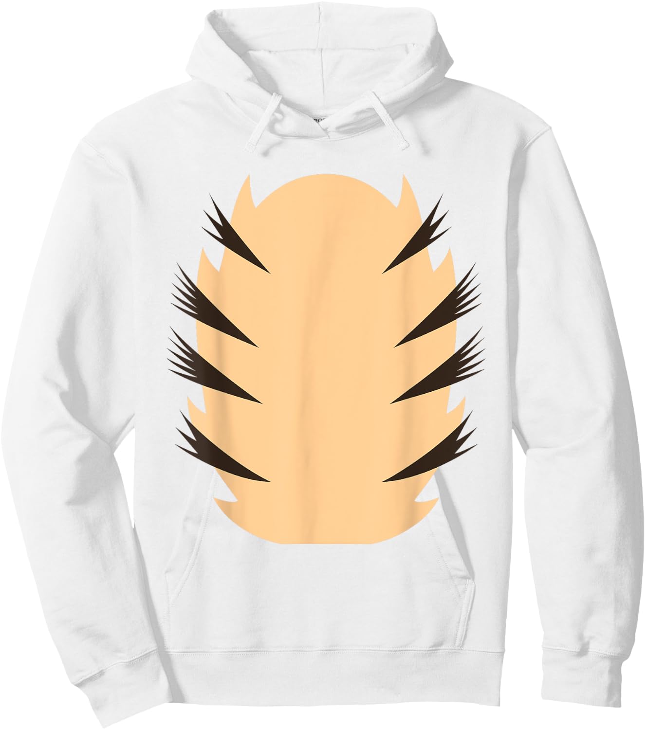 Cute Orange Tiger DIY for Halloween Costume Hoodie - Hoodie | White