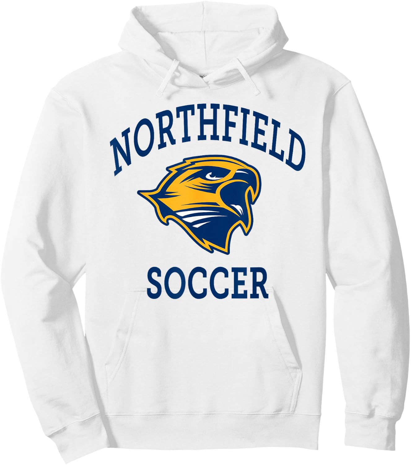 Northfield High School Nighthawks Soccer Hoodie - Hoodie | White