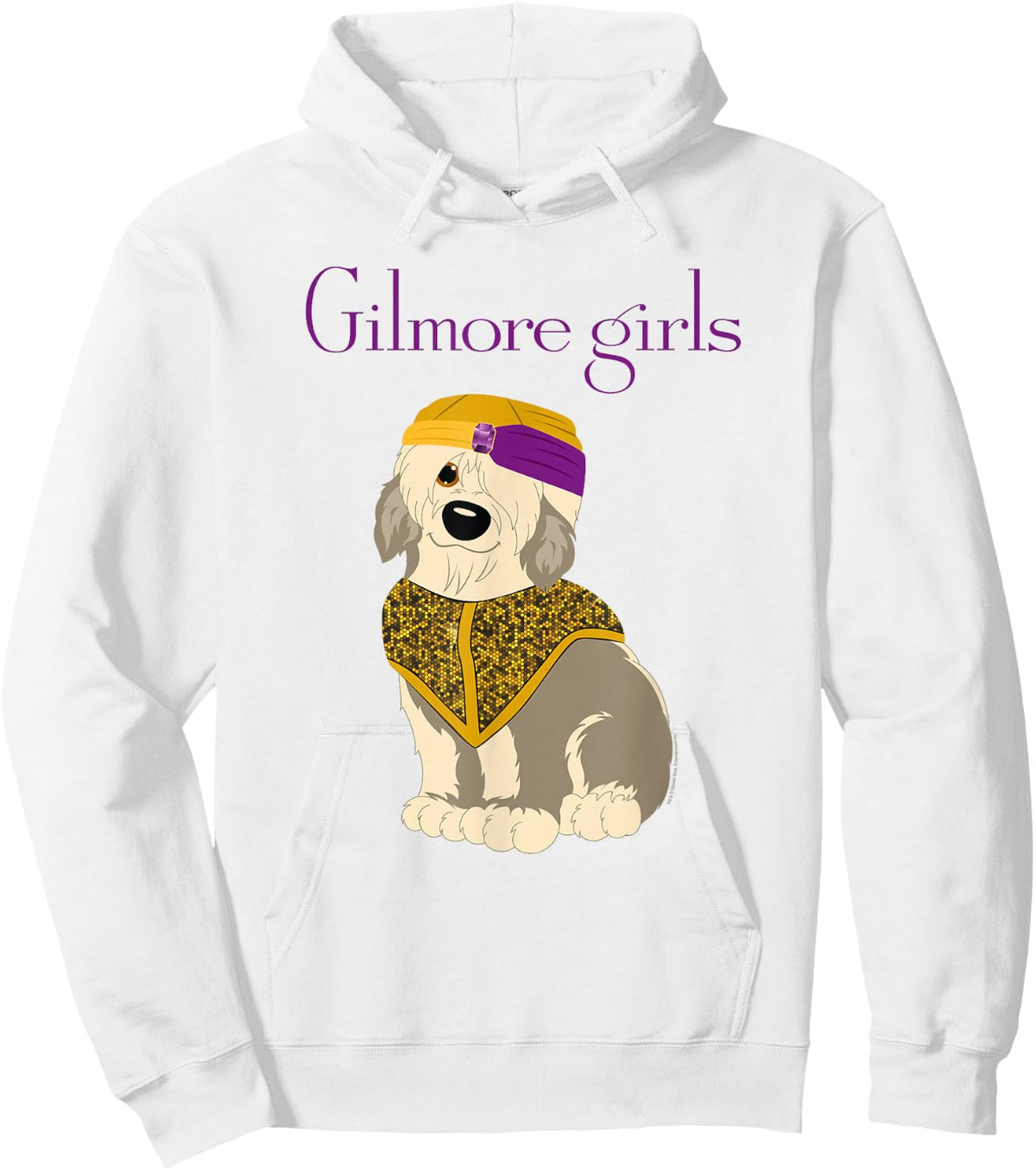 Gilmore Girls Paul Anka Doggy Swami Hoodie - Hoodie | White