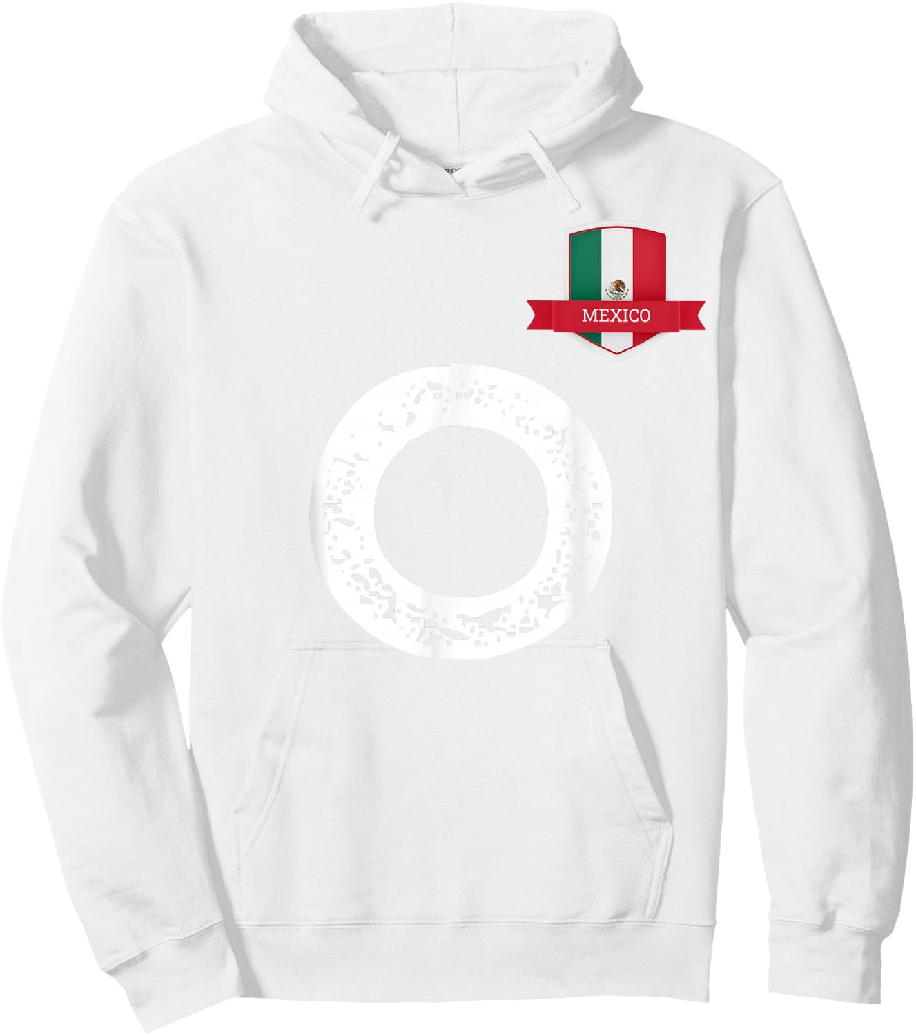 Mexico Man Flag O Mexican Mexico Hoodie - Hoodie | White