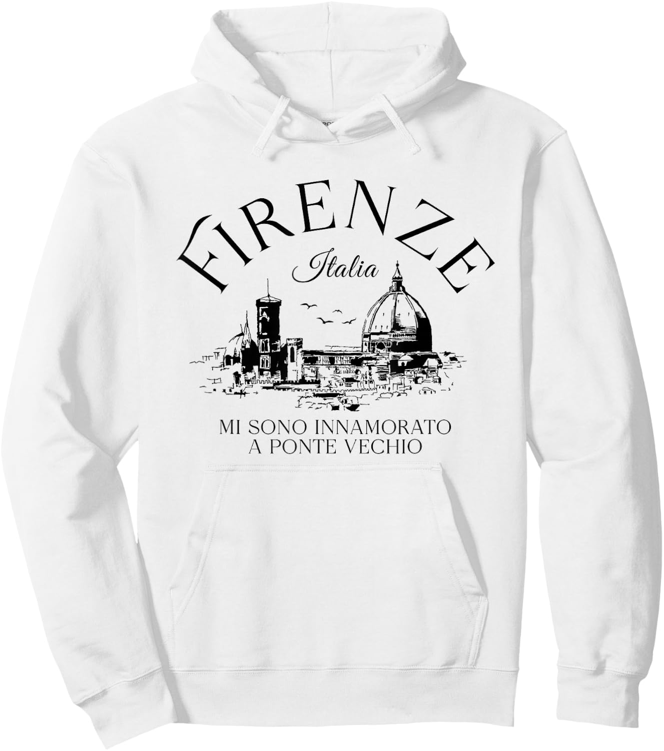 Firenze Italia Florence Italy Art, Italy Gifts Florence Trip Hoodie - Hoodie | White