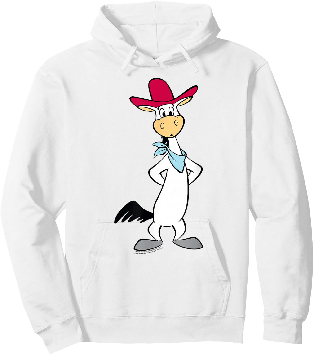 Quick Draw McGraw Quick Draw McGraw Character Hoodie - Hoodie | White