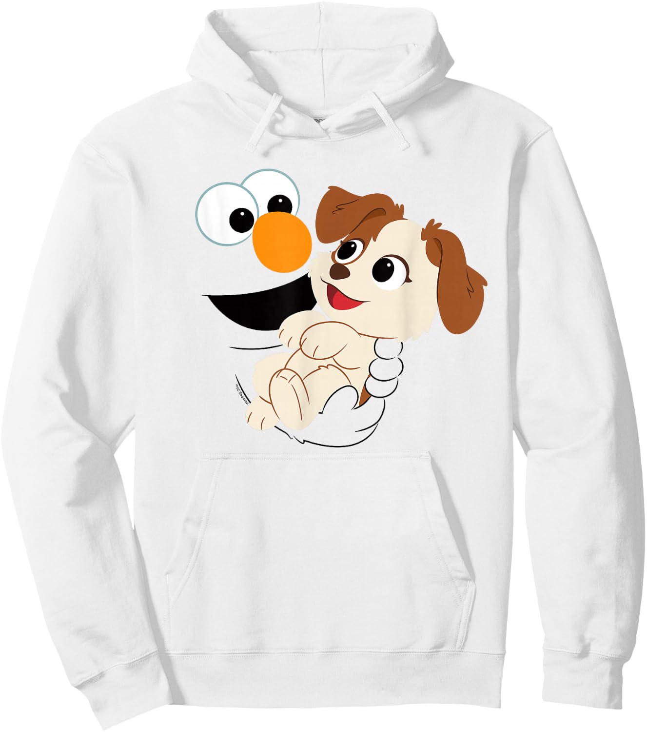 Sesame Street Elmo Tango Face Halloween Costume Hoodie - Hoodie | White