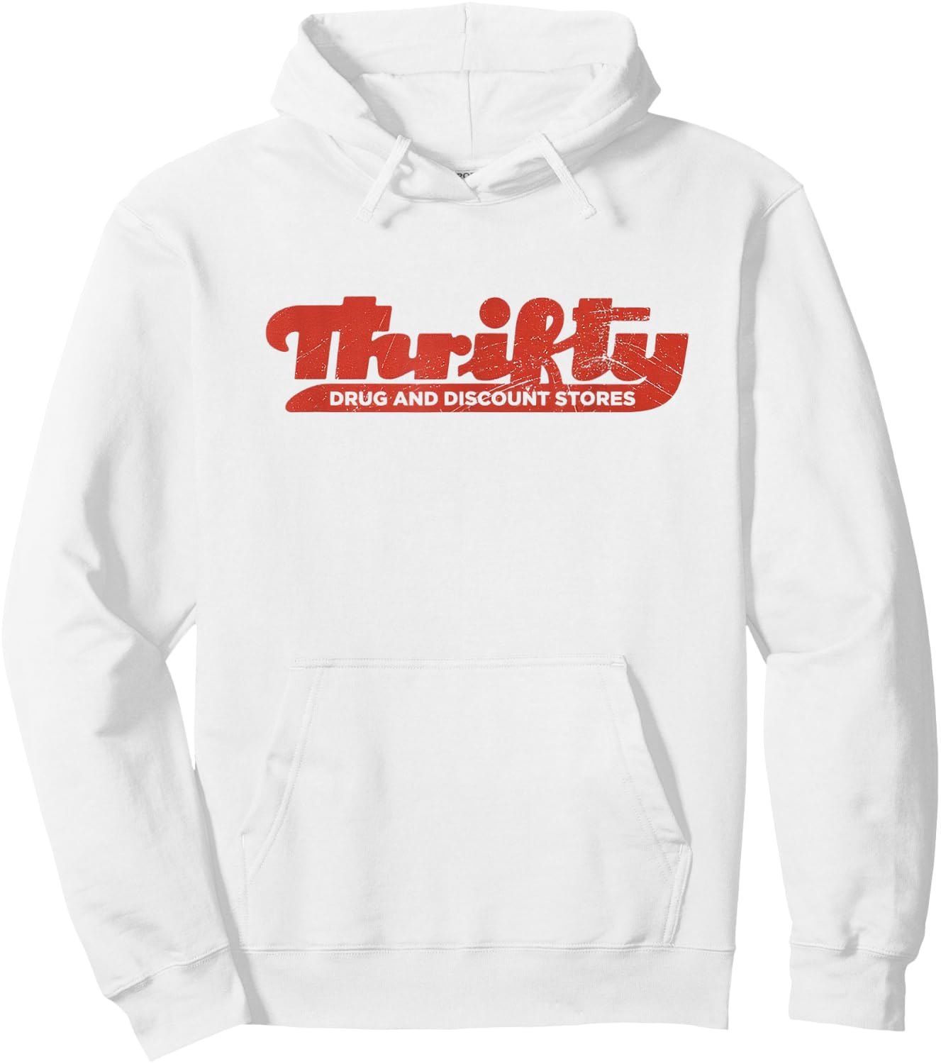 Thrifty Store Los Angeles Retro Vintage Hoodie - Hoodie | White