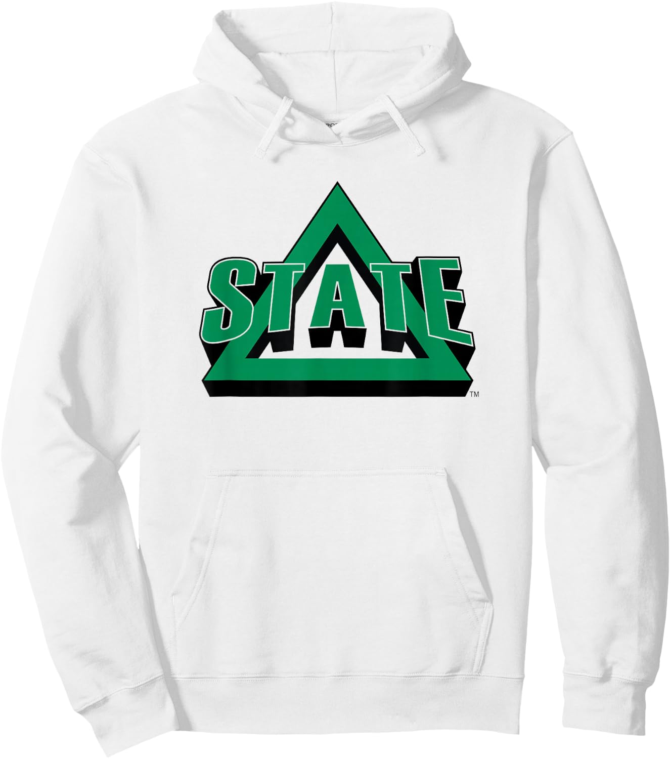 Delta State Statesmen Icon White Officially Licensed Hoodie - Hoodie | White