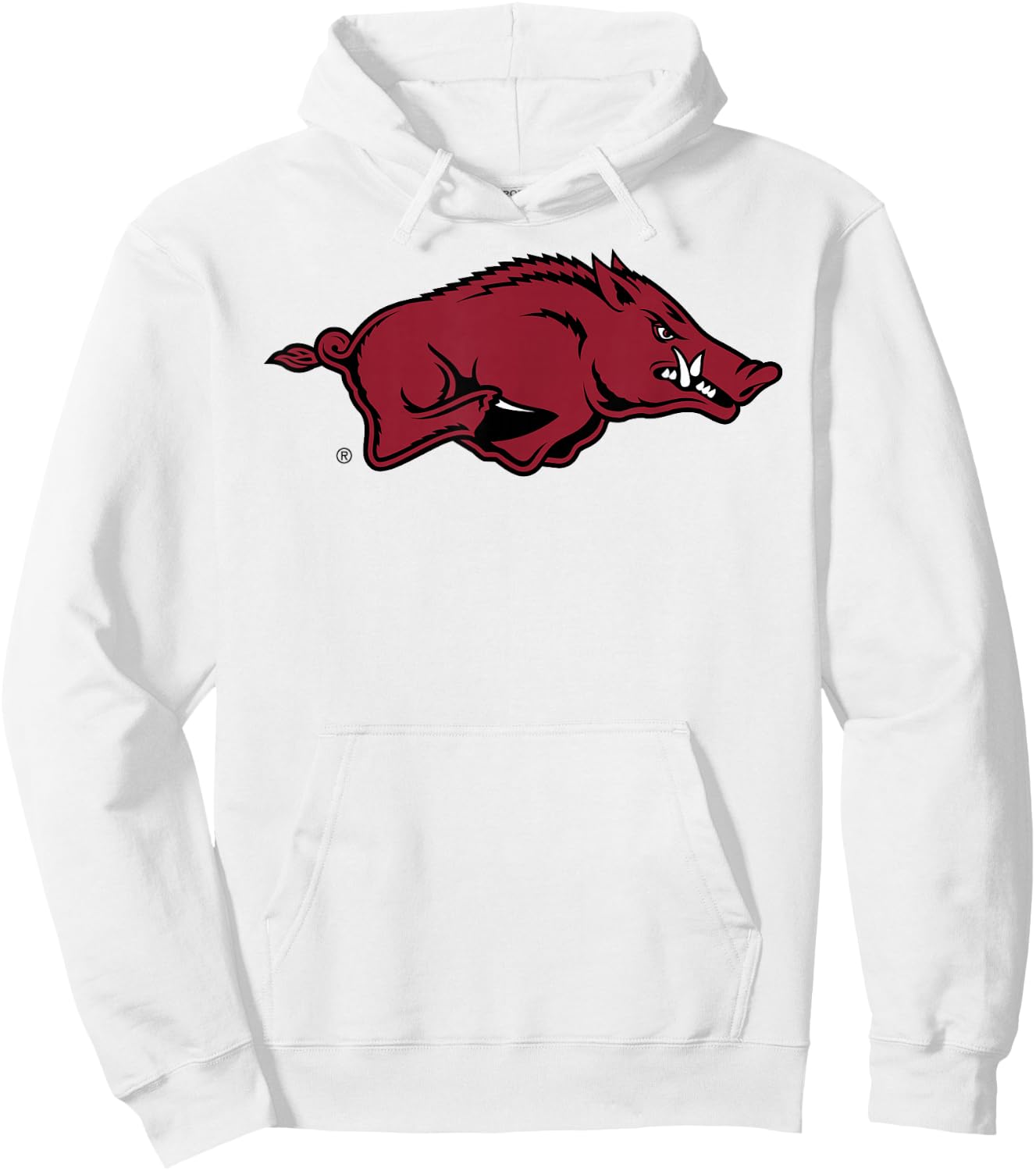 Arkansas Razorbacks Icon Officially Licensed Hoodie - Hoodie | White
