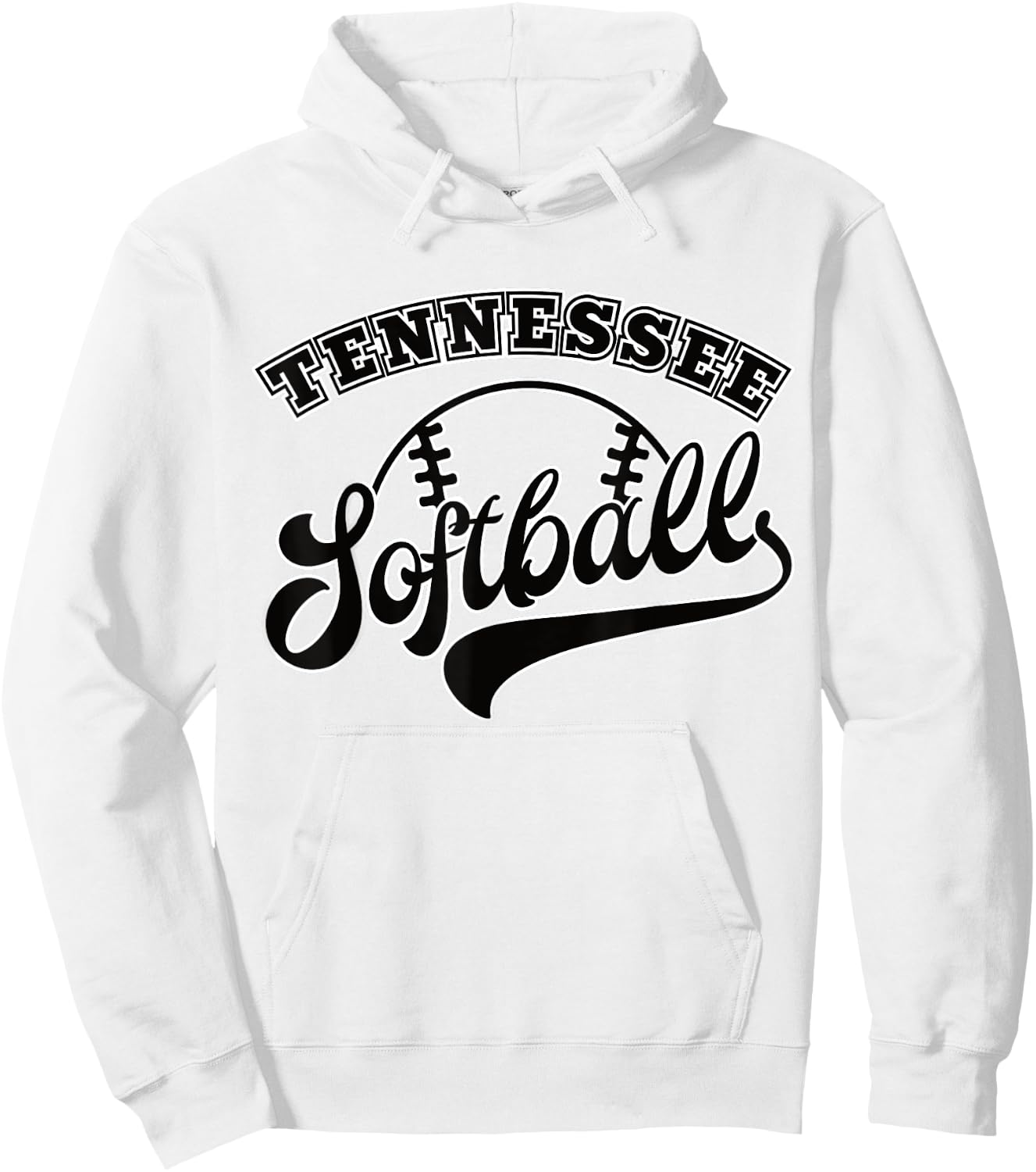 Tennessee Softball - Softball Fan Hoodie - Hoodie | White