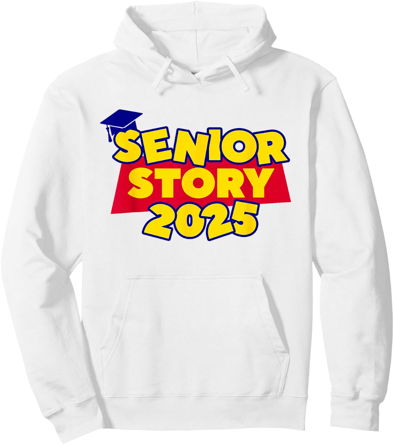 Senior 2025 Story Class of 2025 Back to School 2025 Grad 25 Hoodie - Hoodie | White