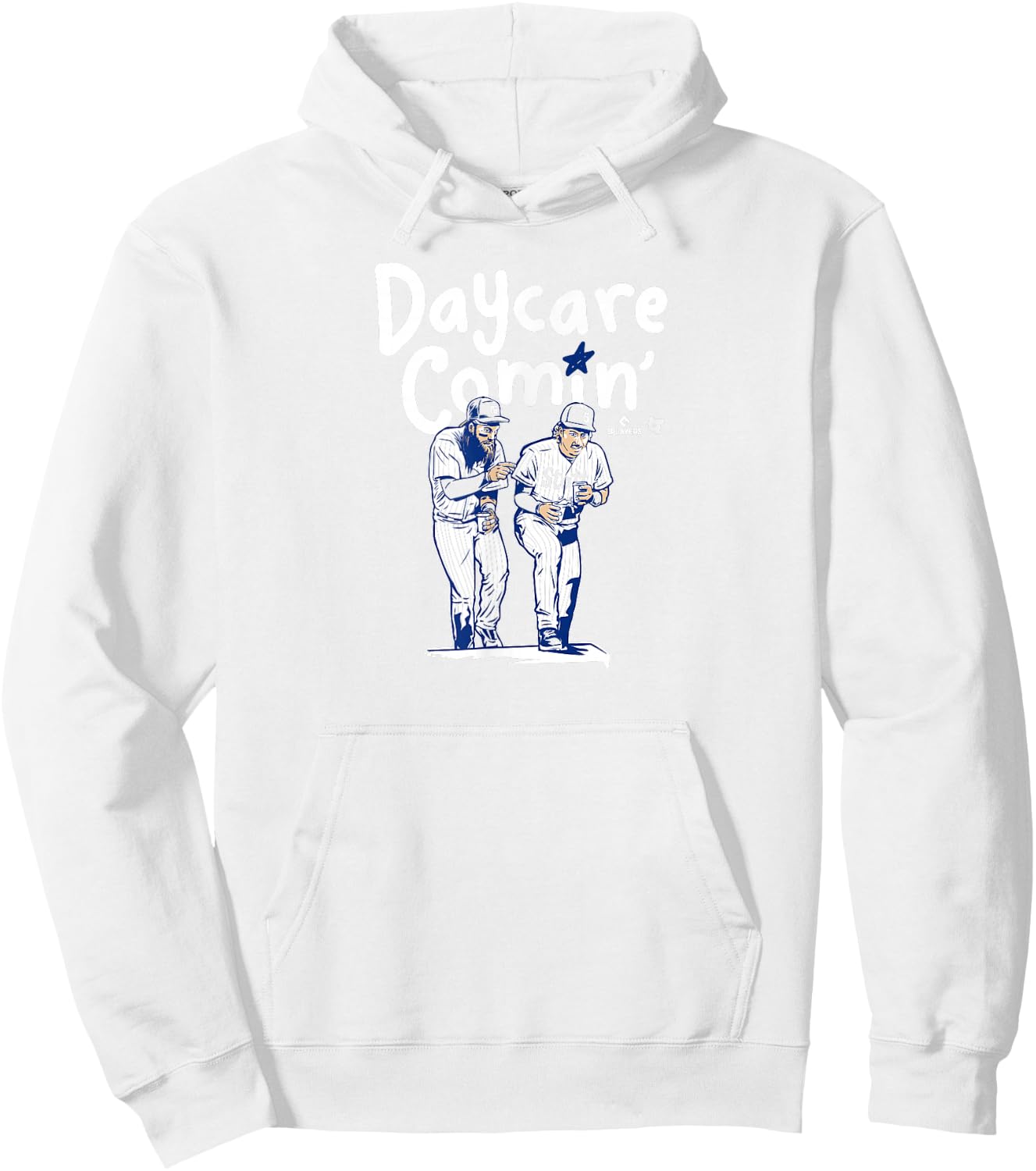 Brandon Marsh & Bryson Stott - Daycare Comin' - Philadelphia Hoodie - Hoodie | White
