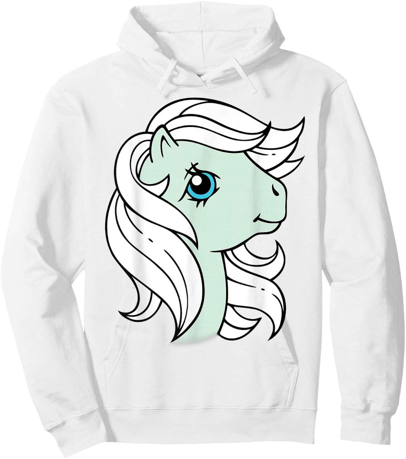My Little Pony Minty Big Face Hoodie - Hoodie | White