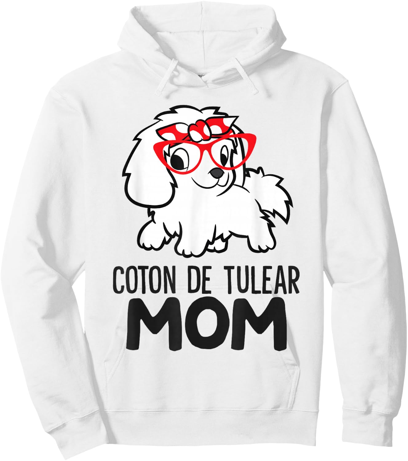 Coton De Tulear Mama Cute Coton De Tulear Mom Hoodie - Hoodie | White
