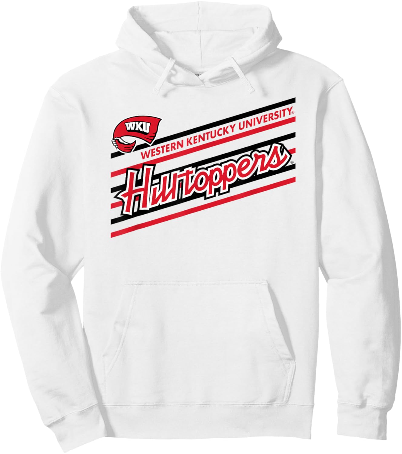 Western Kentucky Hilltoppers Retro Performer Gray Hoodie - Hoodie | White