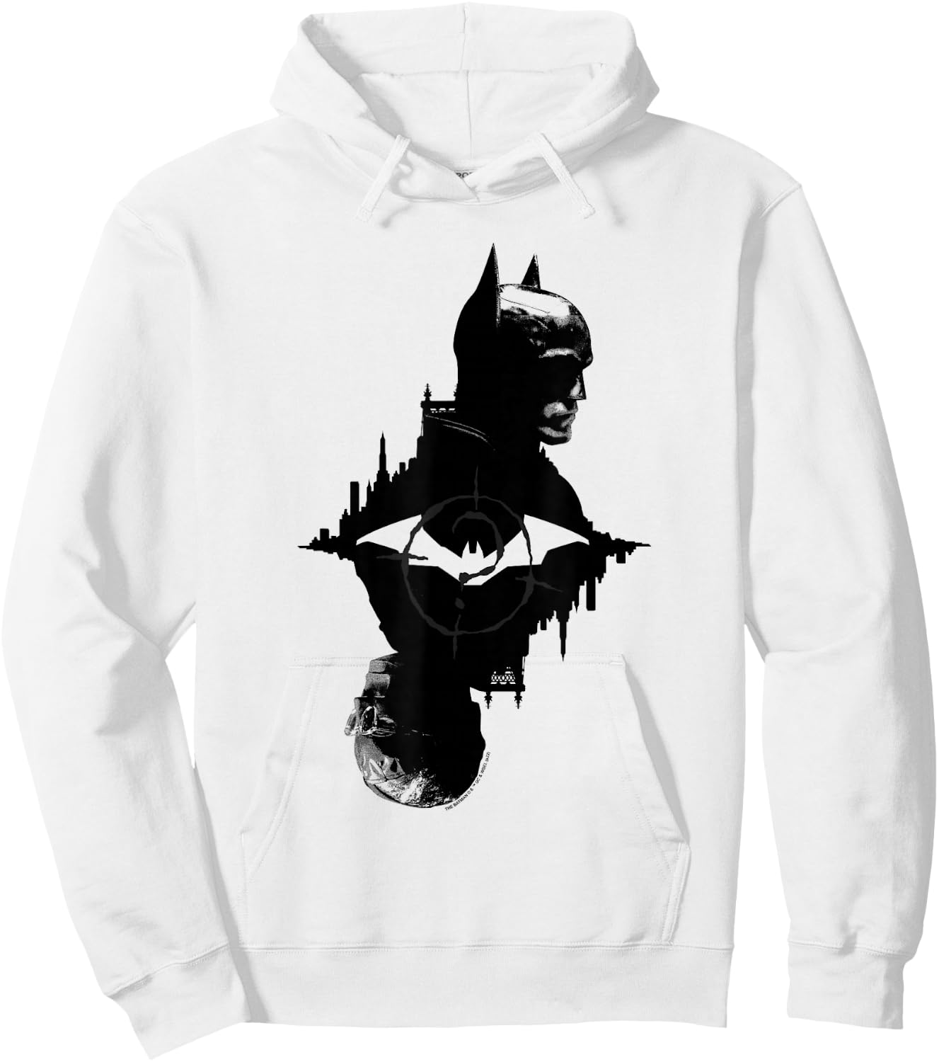 The Batman And The Riddler Hoodie - Hoodie | White