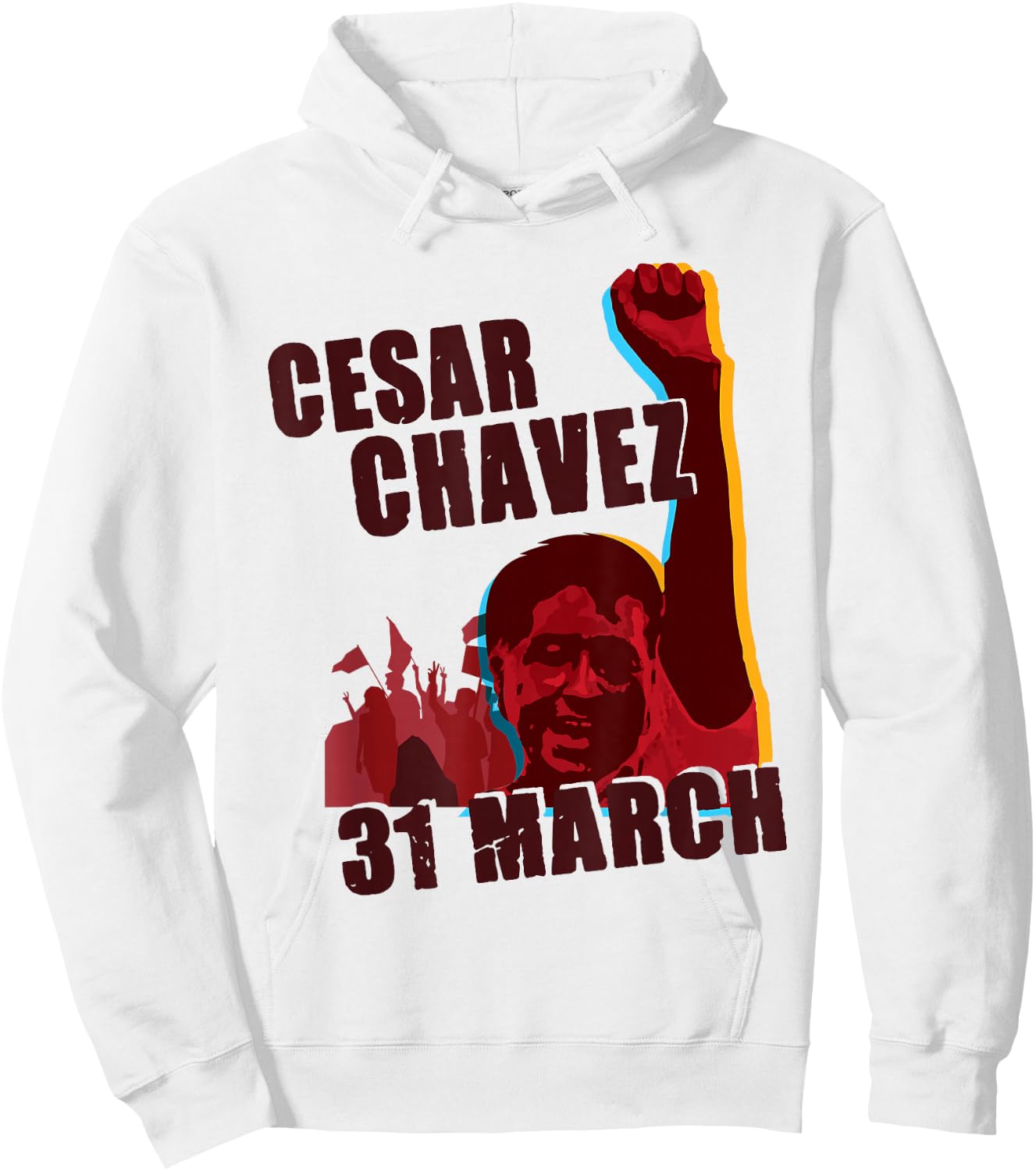 31 March Holiday Gift I Si Se Puede Hoodie - Hoodie | White