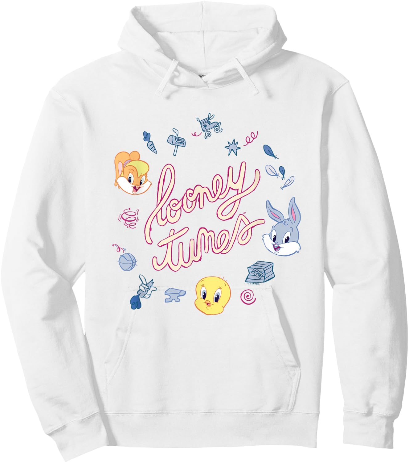 Looney Tunes Baby Looney Tunes Lola Bugs & Tweety Hoodie - Hoodie | White