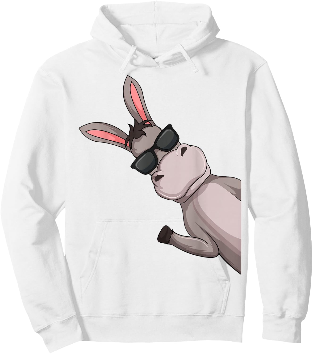 Donkey Farmer Children Boys Girls Hoodie - Hoodie | White