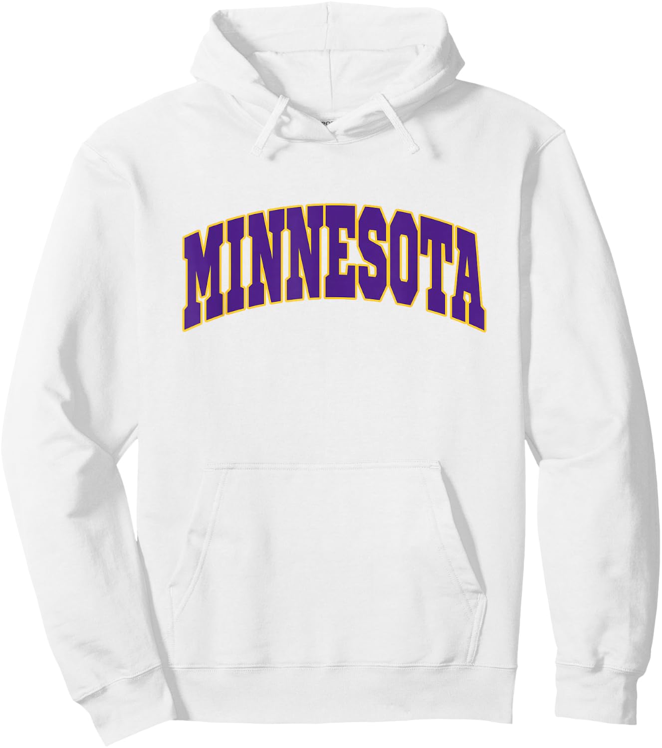 Graphic Apparel Co. - MINNESOTA - Classic White -Kids Hoodie - Hoodie | White