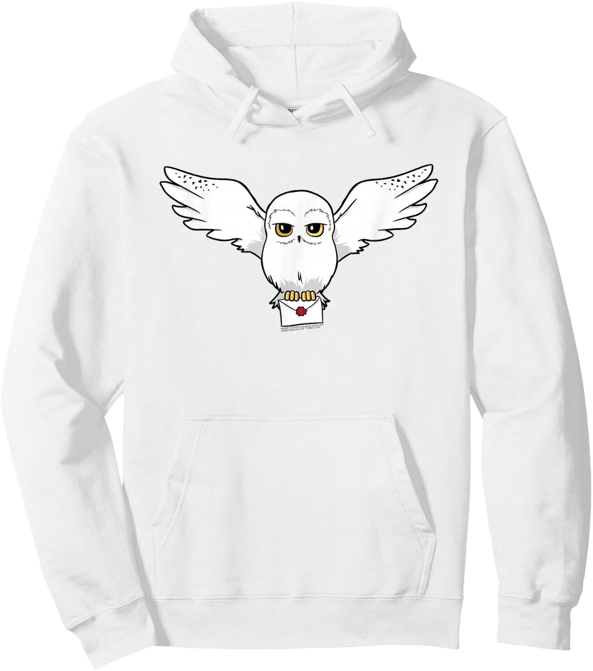 Harry Potter Hedwig Delivery Hoodie - Hoodie | White