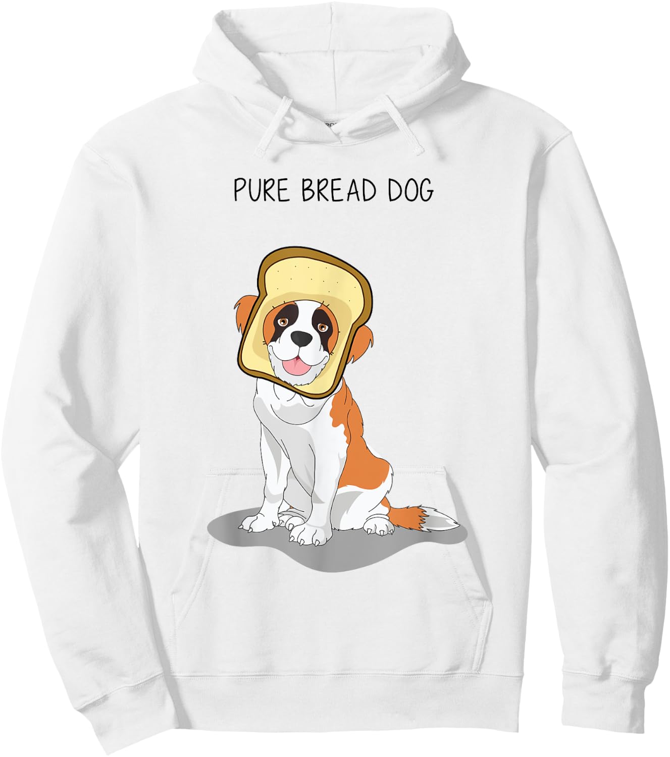 Pure Bread (Bred) Dog Hoodie - Hoodie | White