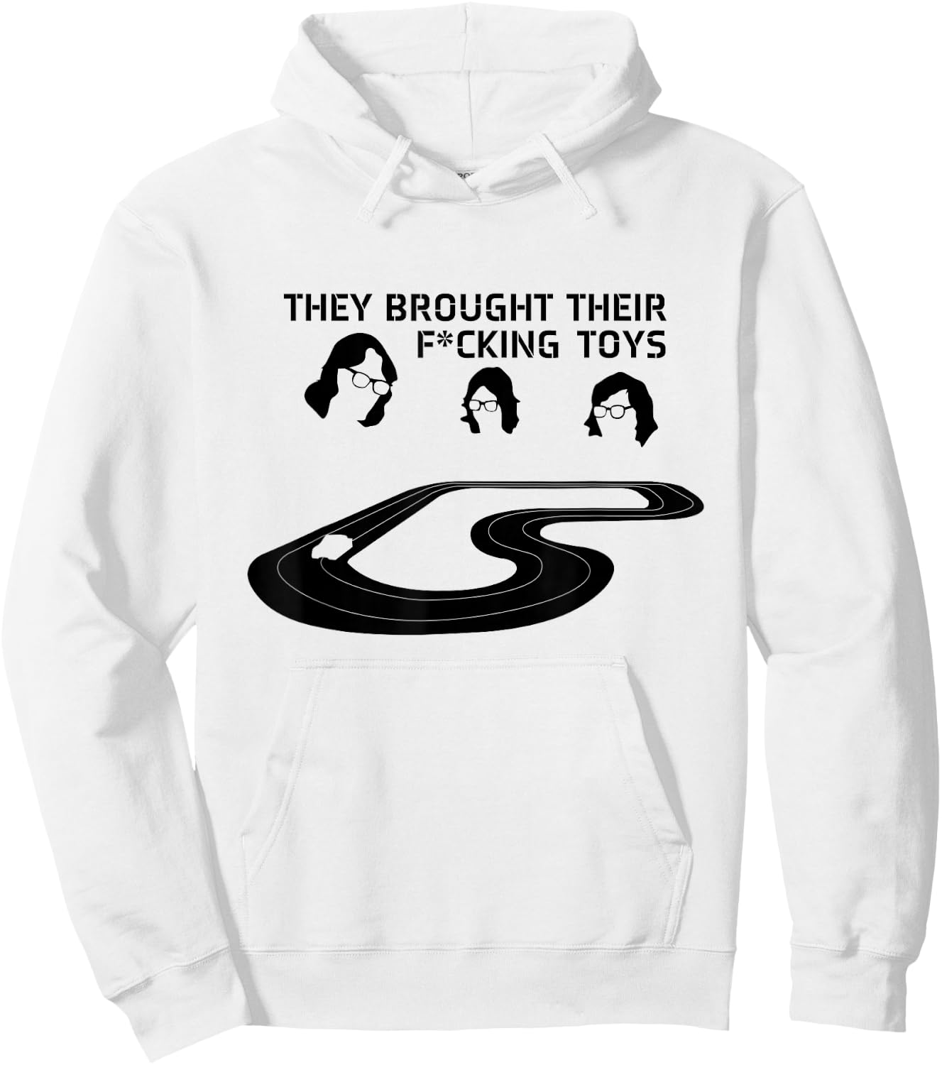 Slap Shot Brothers - They Brought Their Toys Shirt Hoodie - Hoodie | White