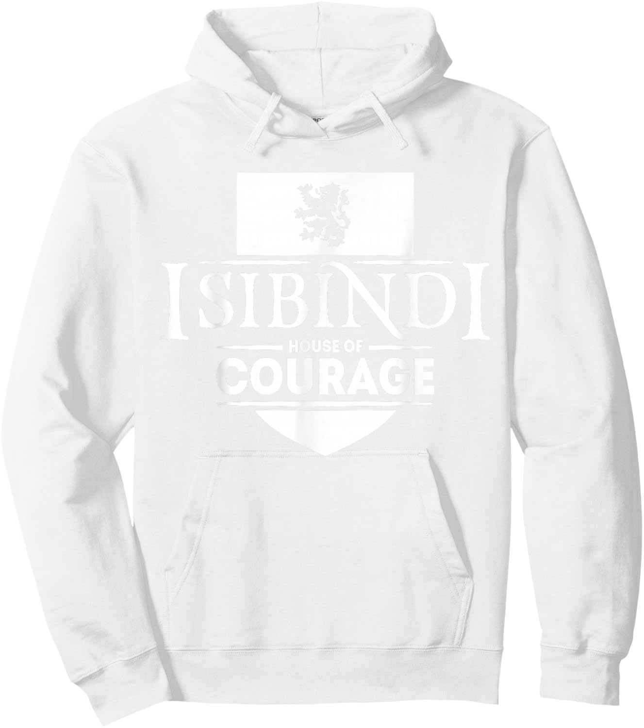 Isibindi Courage, School Spirit Courageous, Green Hoodie - Hoodie | White