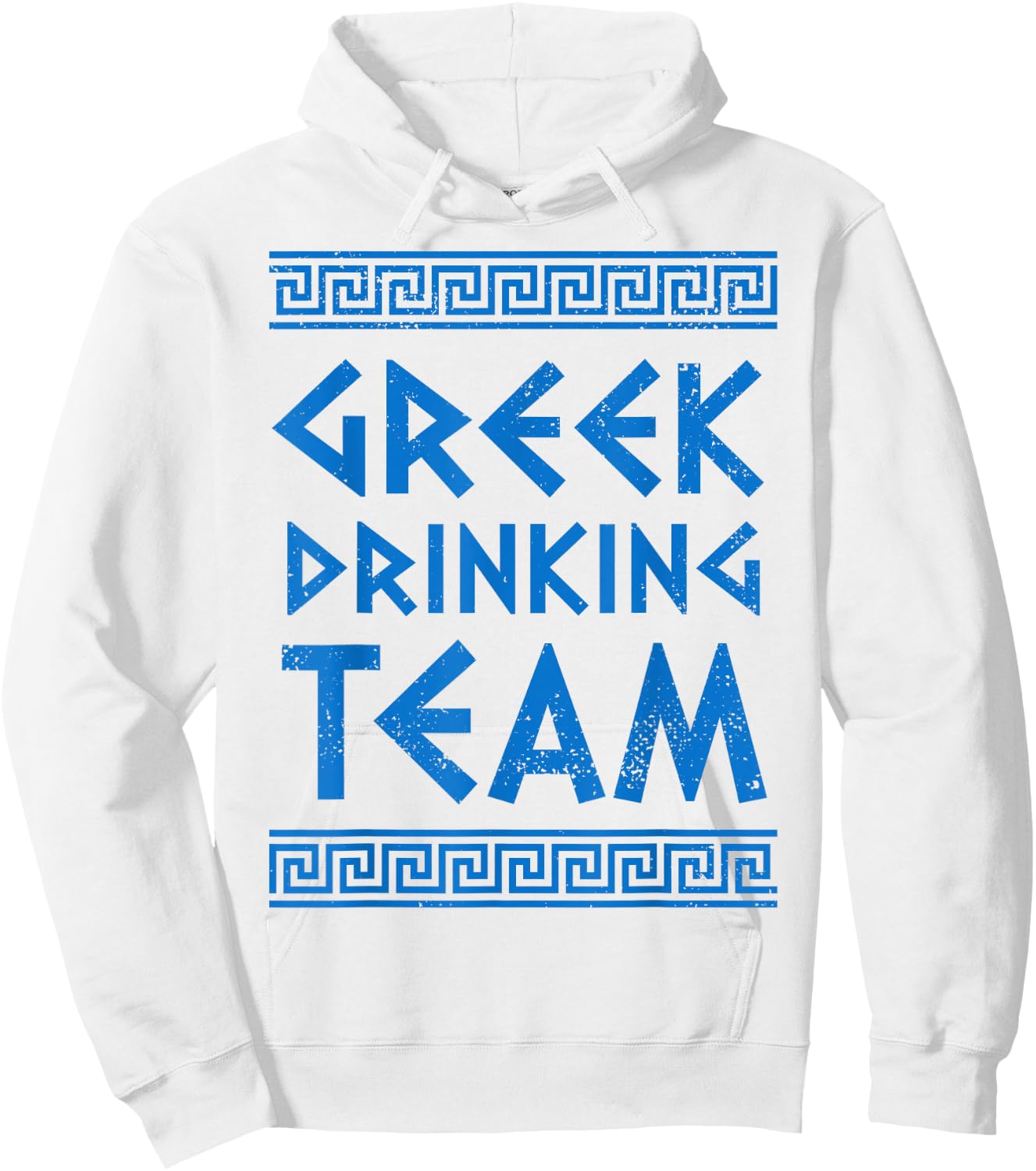 Greek Drinking Team Opa Ancient Greek Beer Party Greece Hoodie - Hoodie | White