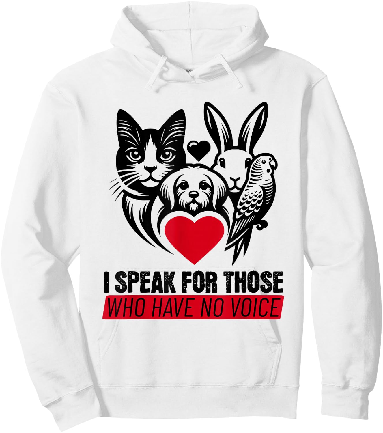 Animal Rescue Save Pets Animals Shelter Animal Rights Gift Hoodie - Hoodie | White