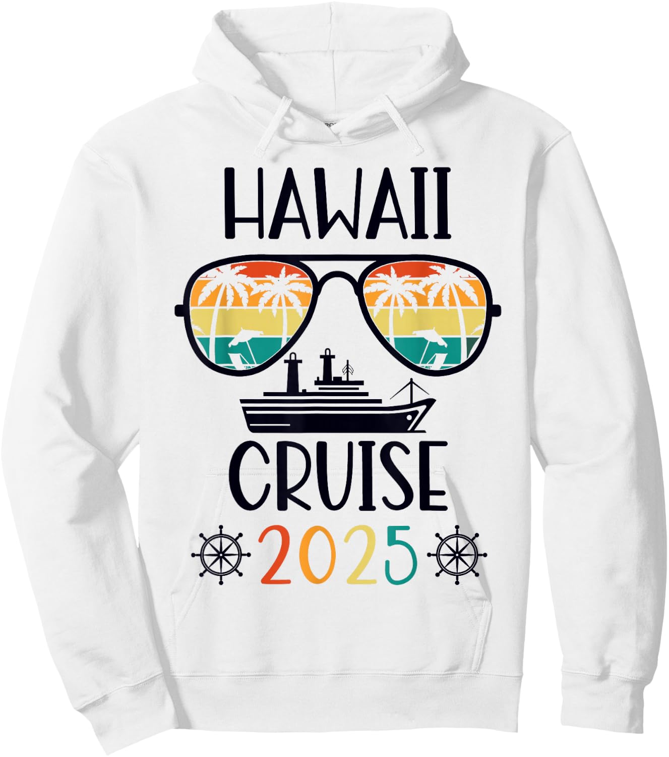Hawaii Cruise 2025 Vacation Trip Matching Family Group Hoodie - Hoodie | White
