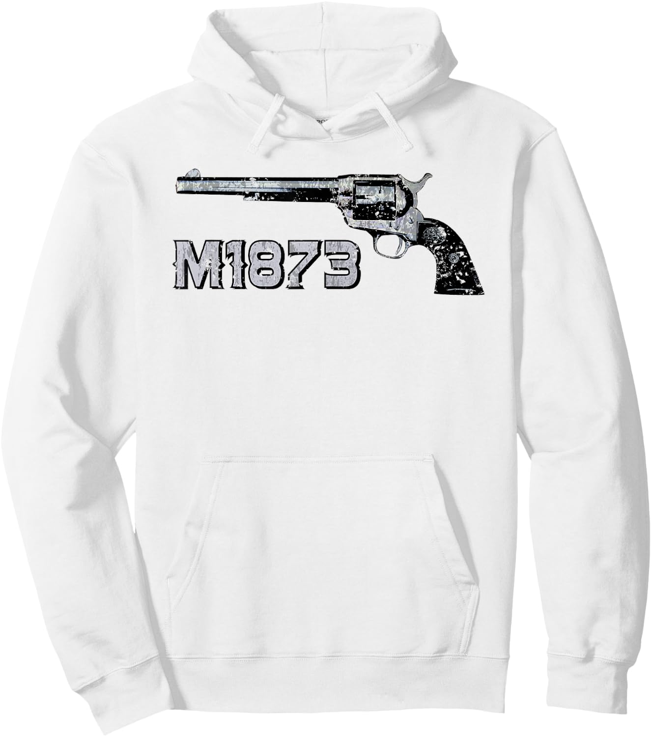 Revolver SAA M1873 Single Action Army Hoodie - Hoodie | White