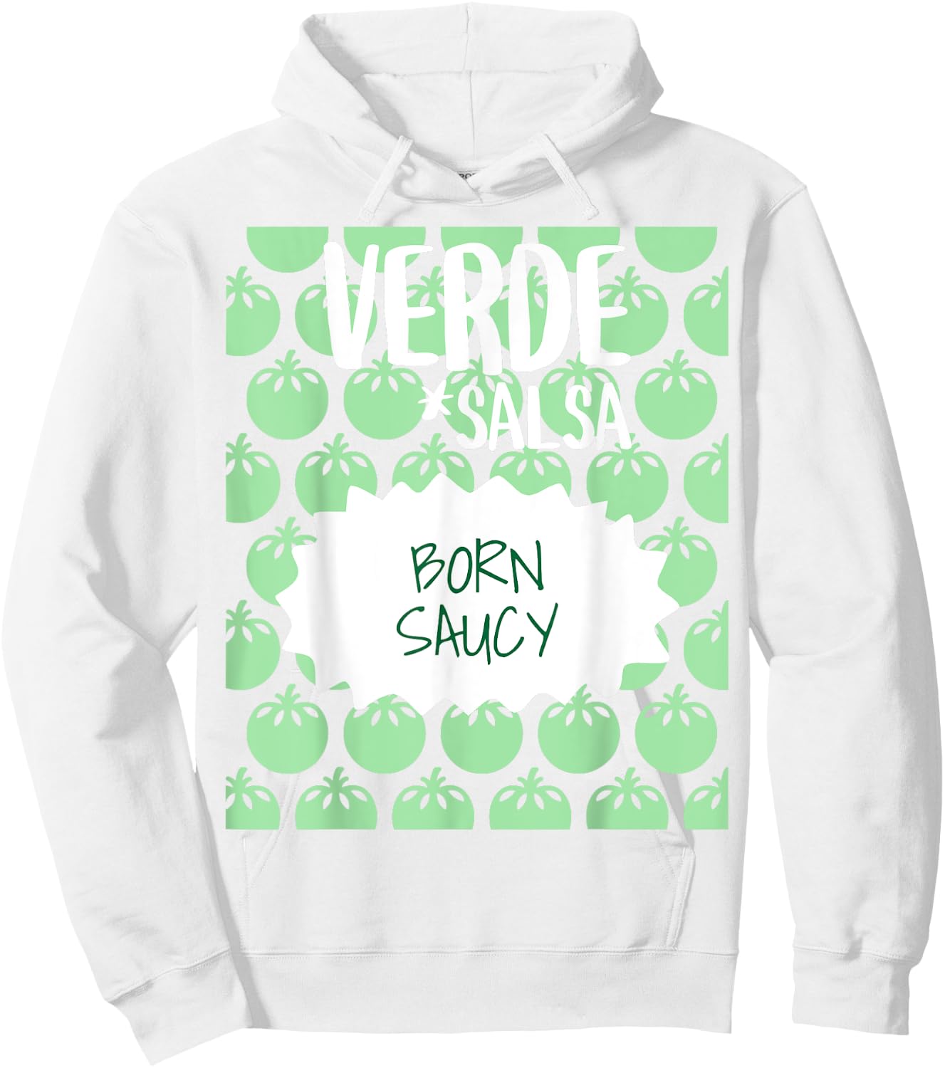 Salsa Verde Hot Sauce Packet Group Halloween Costume Team Hoodie - Hoodie | White