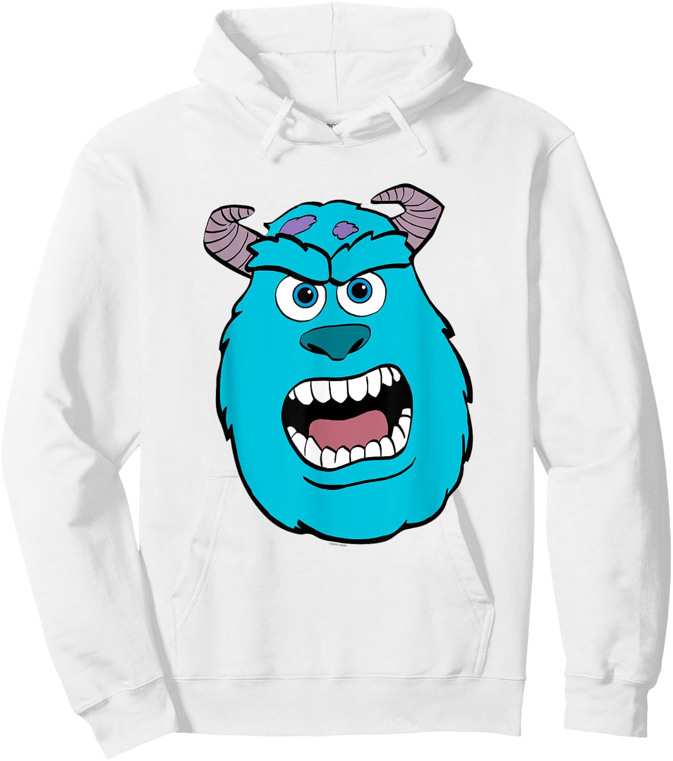 Disney and Pixar’s Monsters, Inc. Sulley Big Face Costume Hoodie - Hoodie | White