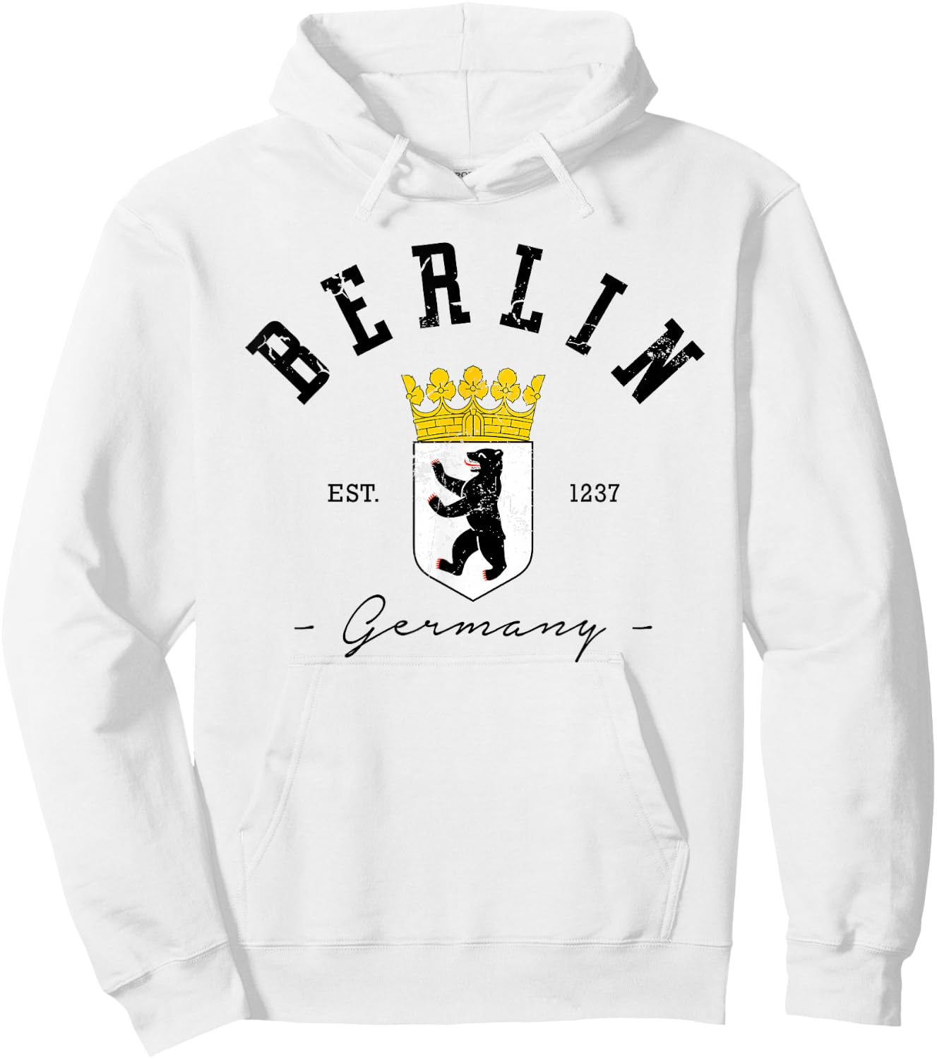 Berlin Germany Berlin City Berlin Gift, Germany vacation Hoodie - Hoodie | White