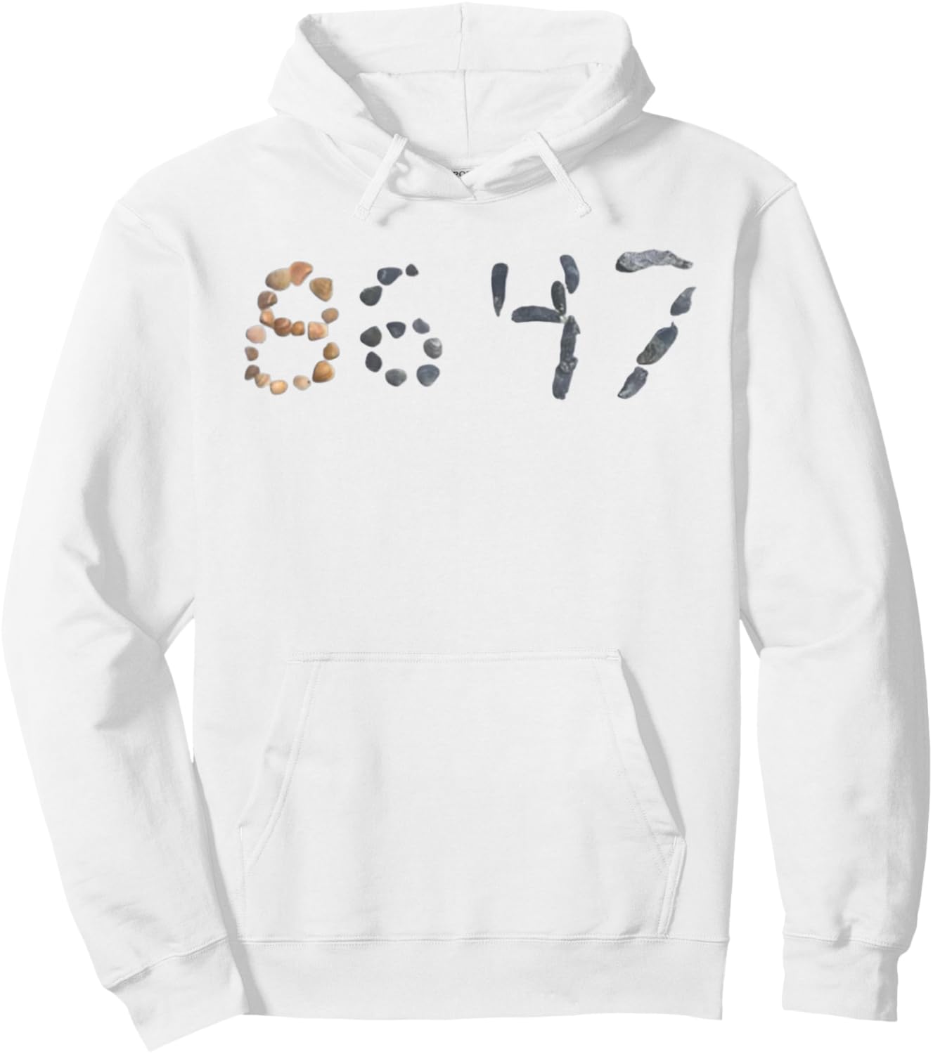86 47 8647 Seashells Sea Shells Summer Beach Hoodie - Hoodie | White