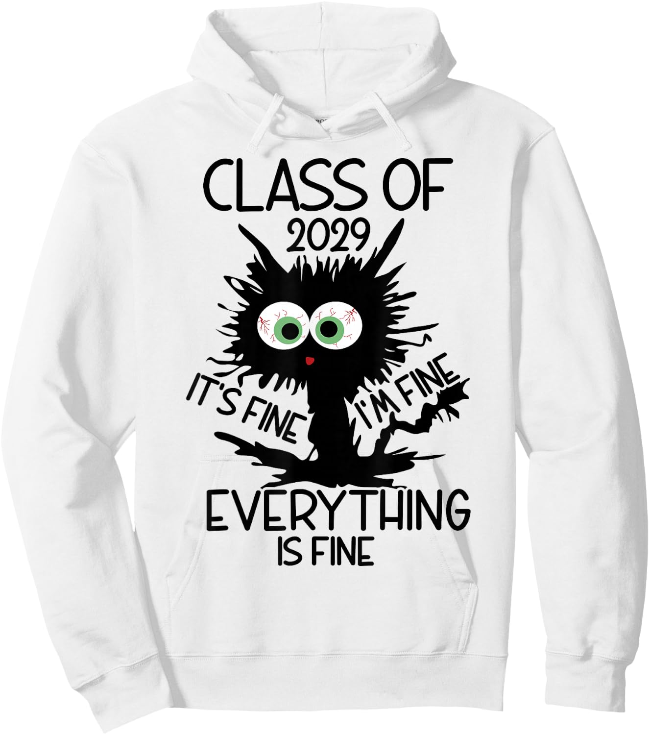 Class Of 2029 Hoodie - Hoodie | White