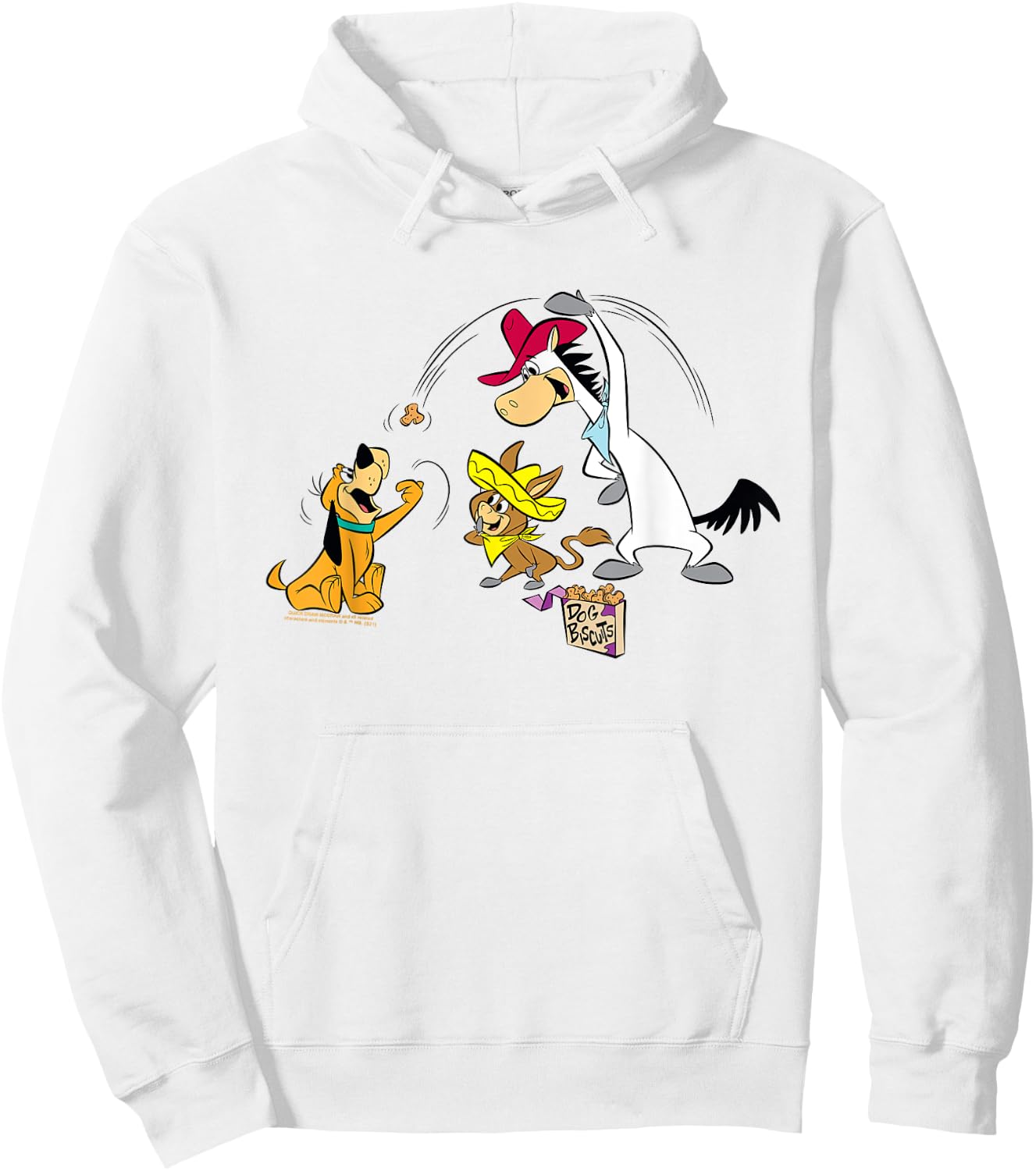 Quick Draw McGraw Biscuits Hoodie - Hoodie | White