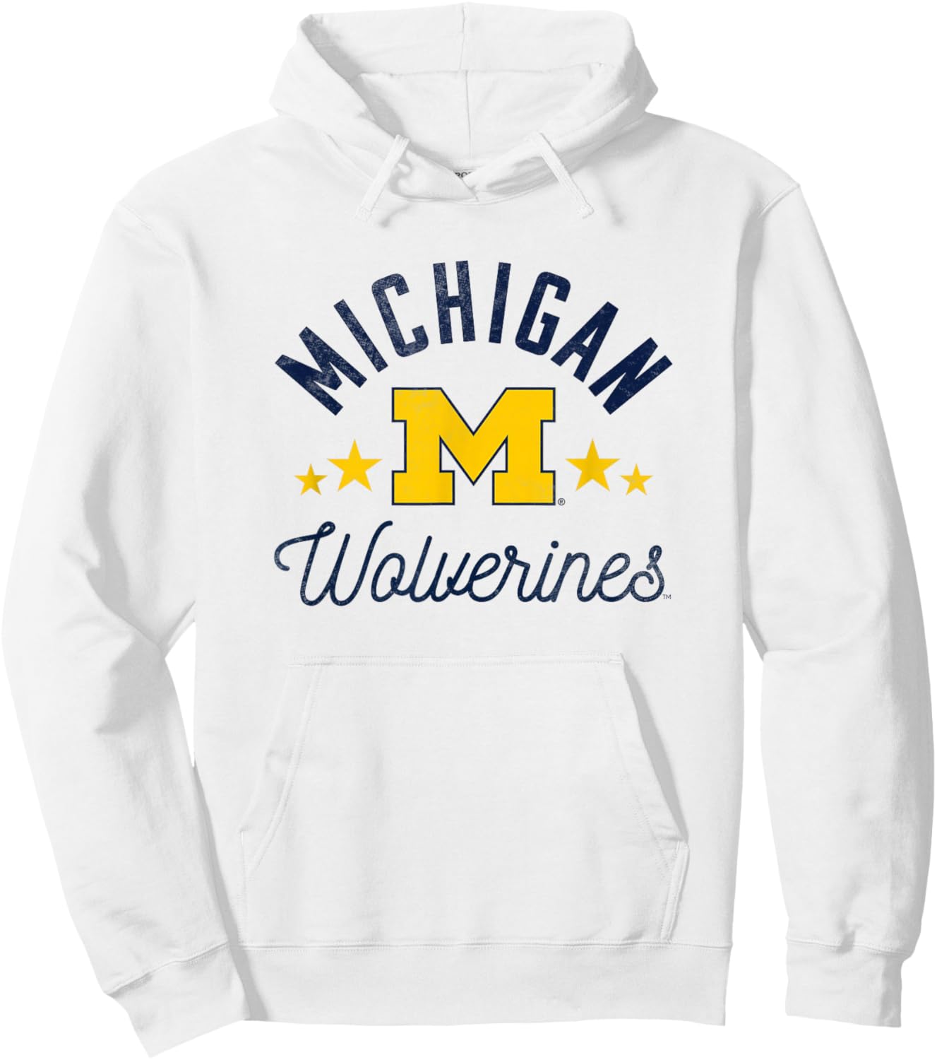 University of Michigan Wolverines U of M Wolverines Hoodie - Hoodie | White