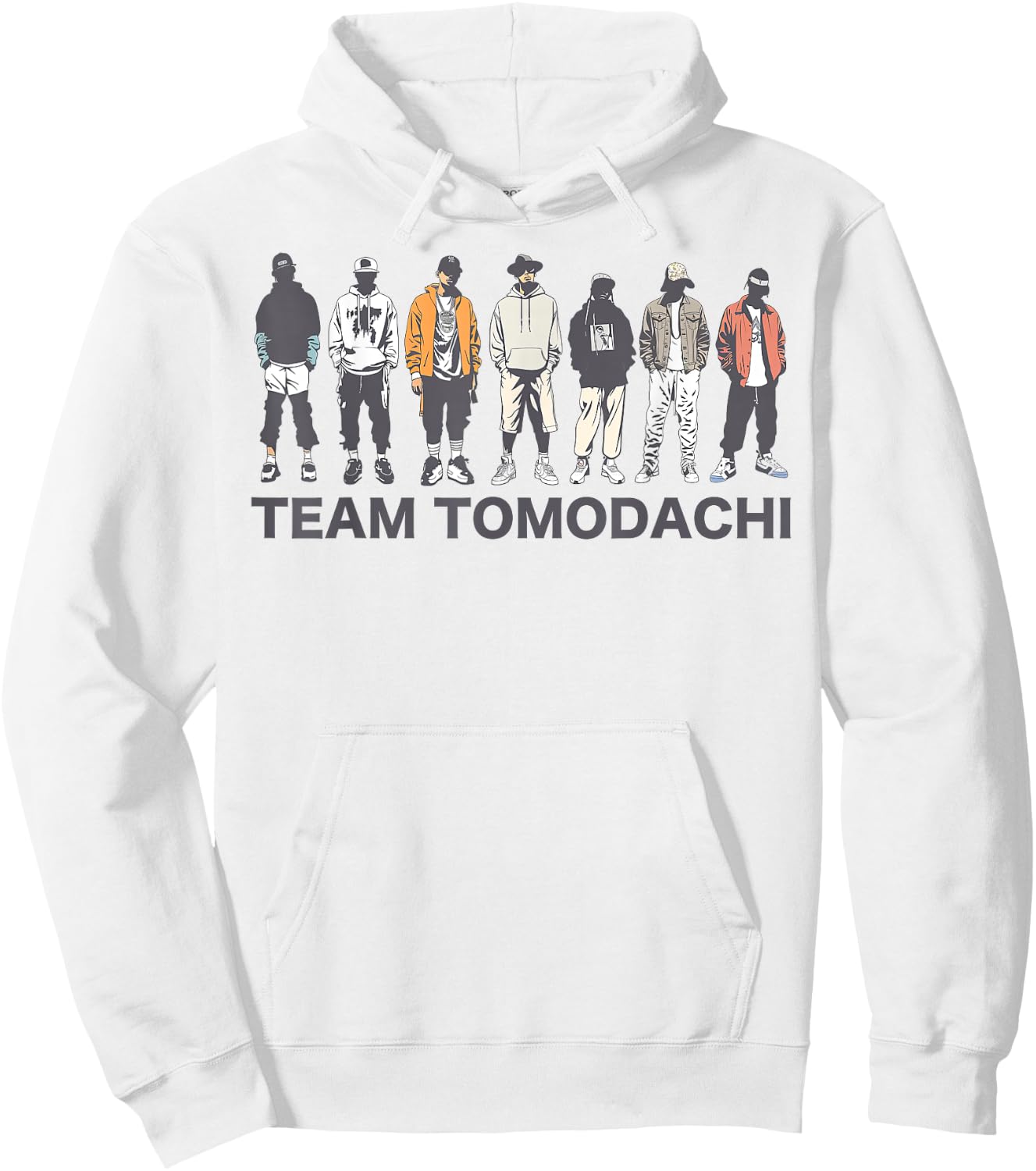 TMTDCHI - Team Tomodachi Collection - Modern Urban Style Hoodie - Hoodie | White