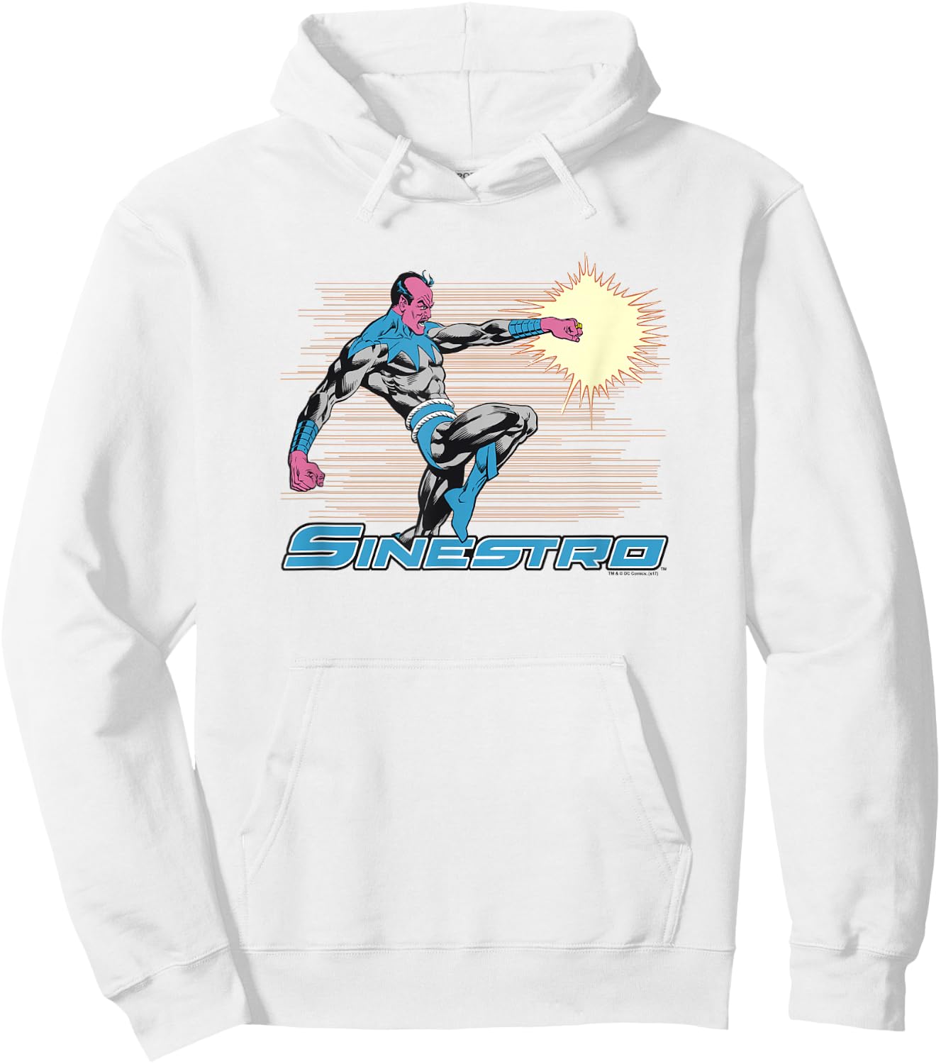 Green Lantern Sinestro Hoodie - Hoodie | White
